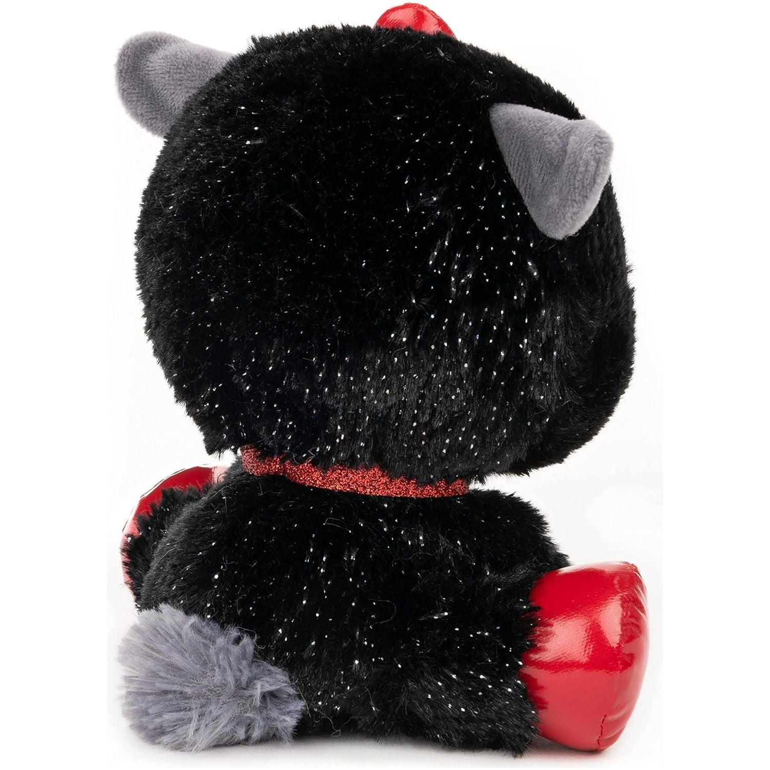 GUND P.Lushes Designer Fashion Pets Special-Edition Ba-Bah Noir Llama Premium Stuffed Animal, Black and Red, 6