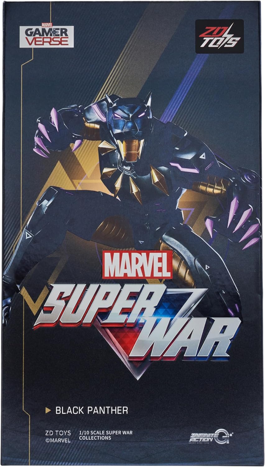 Super Heroes Marvel - Gamerverse Black Panther: Space War Costume Scale 1:10 Collection