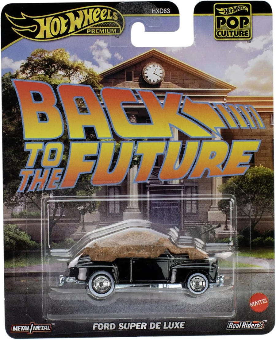 Hot Wheels Premium POP Culture Back to the Future Ford Super De Luxe