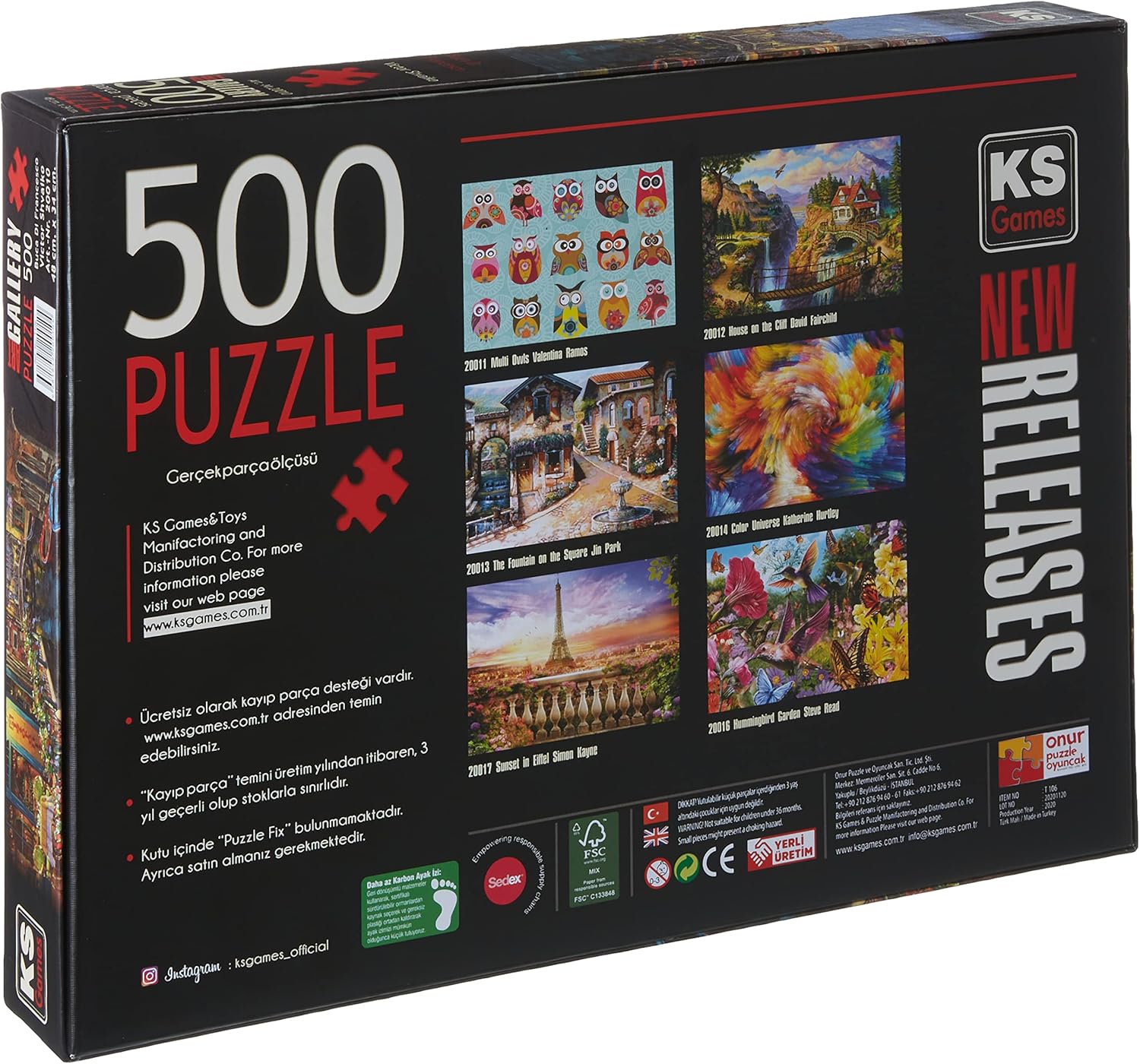 Ks Games Buca Di Francesco Puzzle 500 Pcs