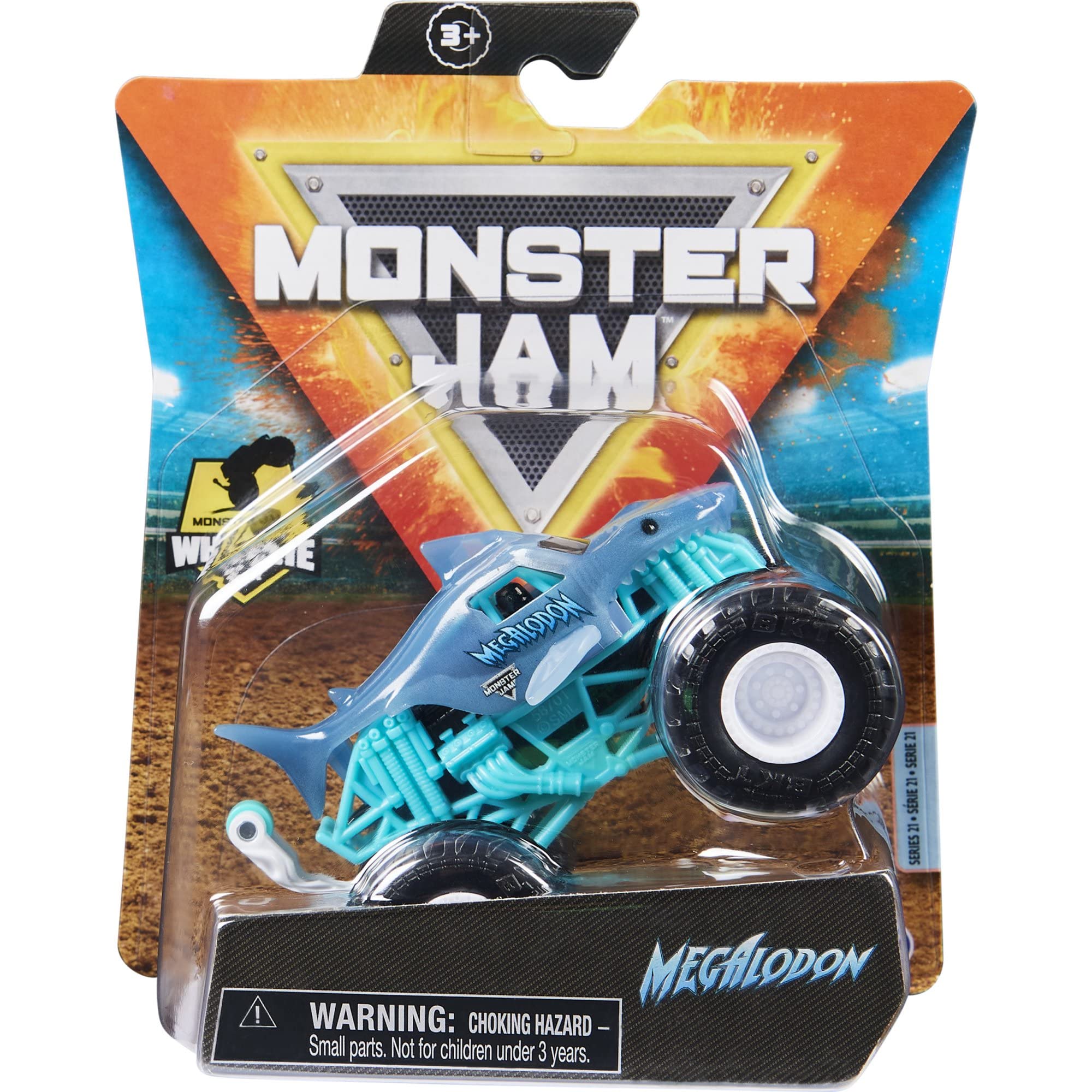 Spin Master Diecast Monster Jam 1:64 scale Truck - Megalodon