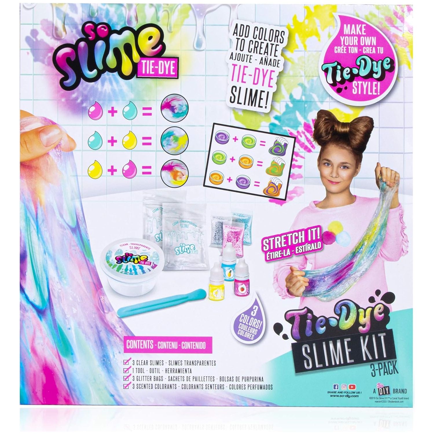 Canal Toys Slime Premade-Tie Dye Kit SSC137