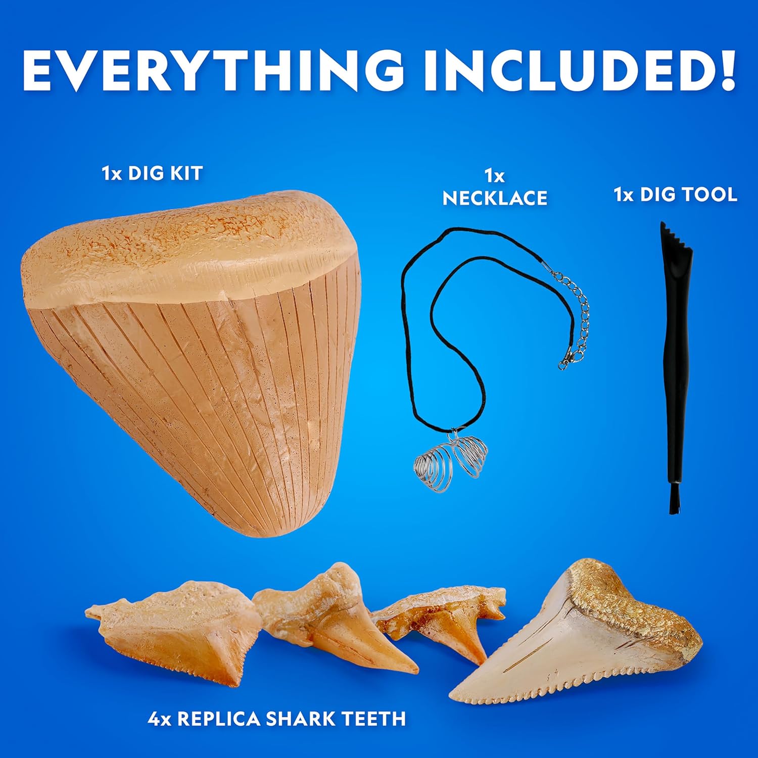 National Geographic - Shark Tooth Dig Kit
