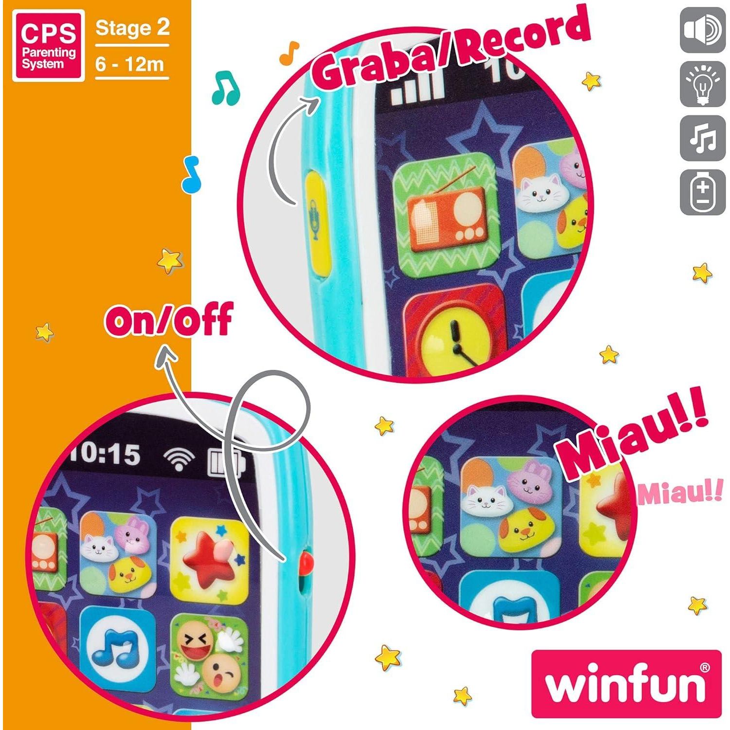 Winfun Fun sounds smart phone
