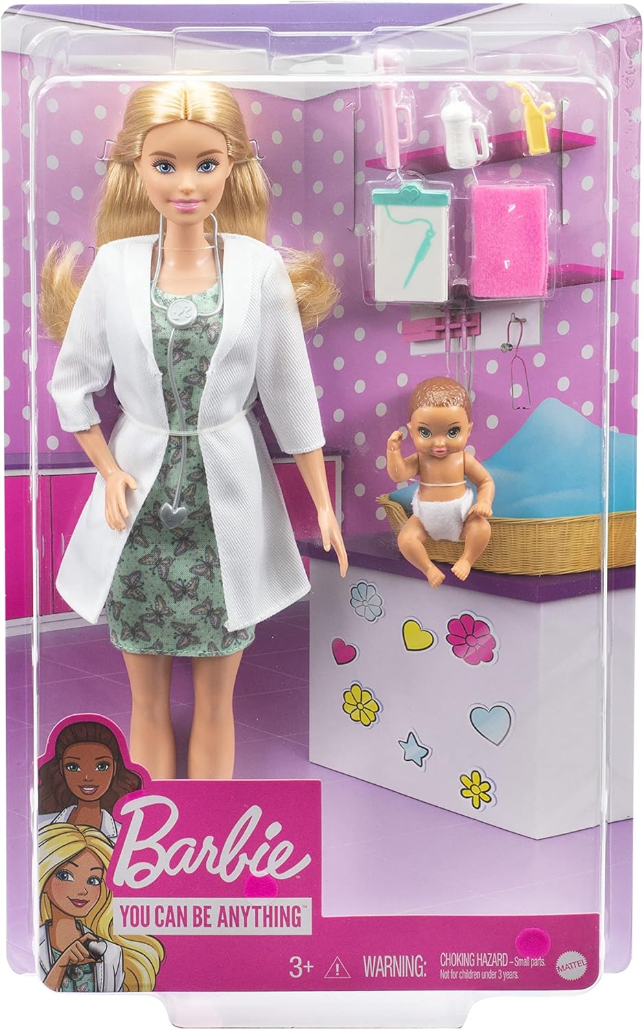 Barbie Doll Baby Doctor With equipments for girls