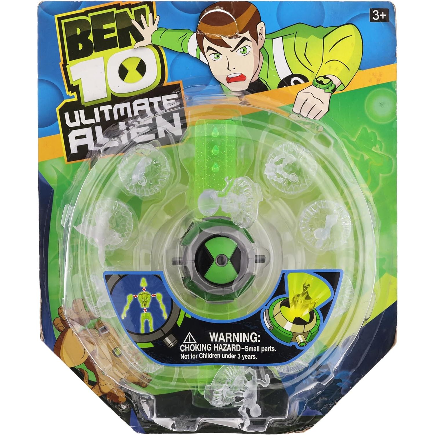 نسخة من لعبة Ben 10 Ultimate Alien Watch - باللون الأبيض