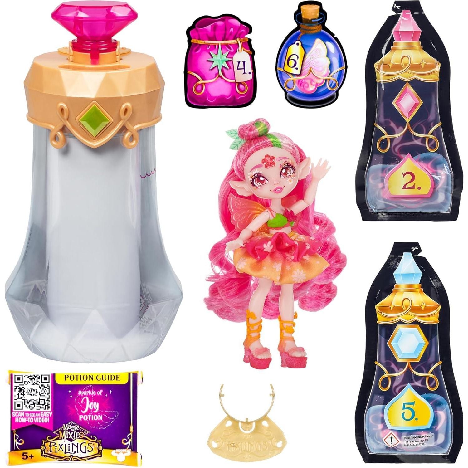 Magic Mixies Pixlings. Faye The Fairy Pixling. Create and Mix A Magic Potion That Magically Reveals A Beautiful 6.5