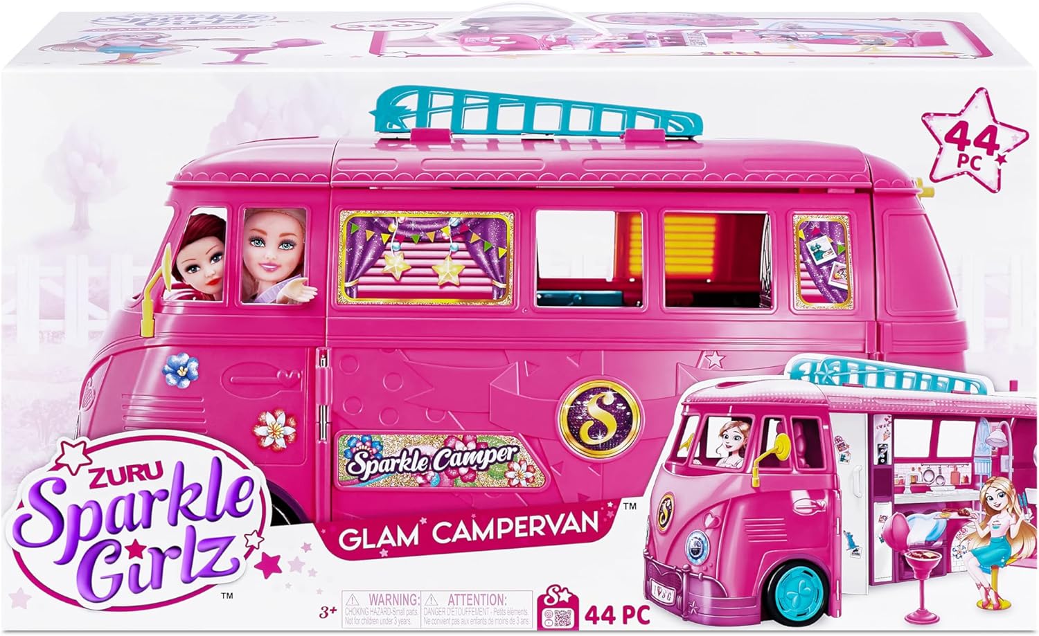 Zuru Sparkle Girlz Retro Campervan Toy