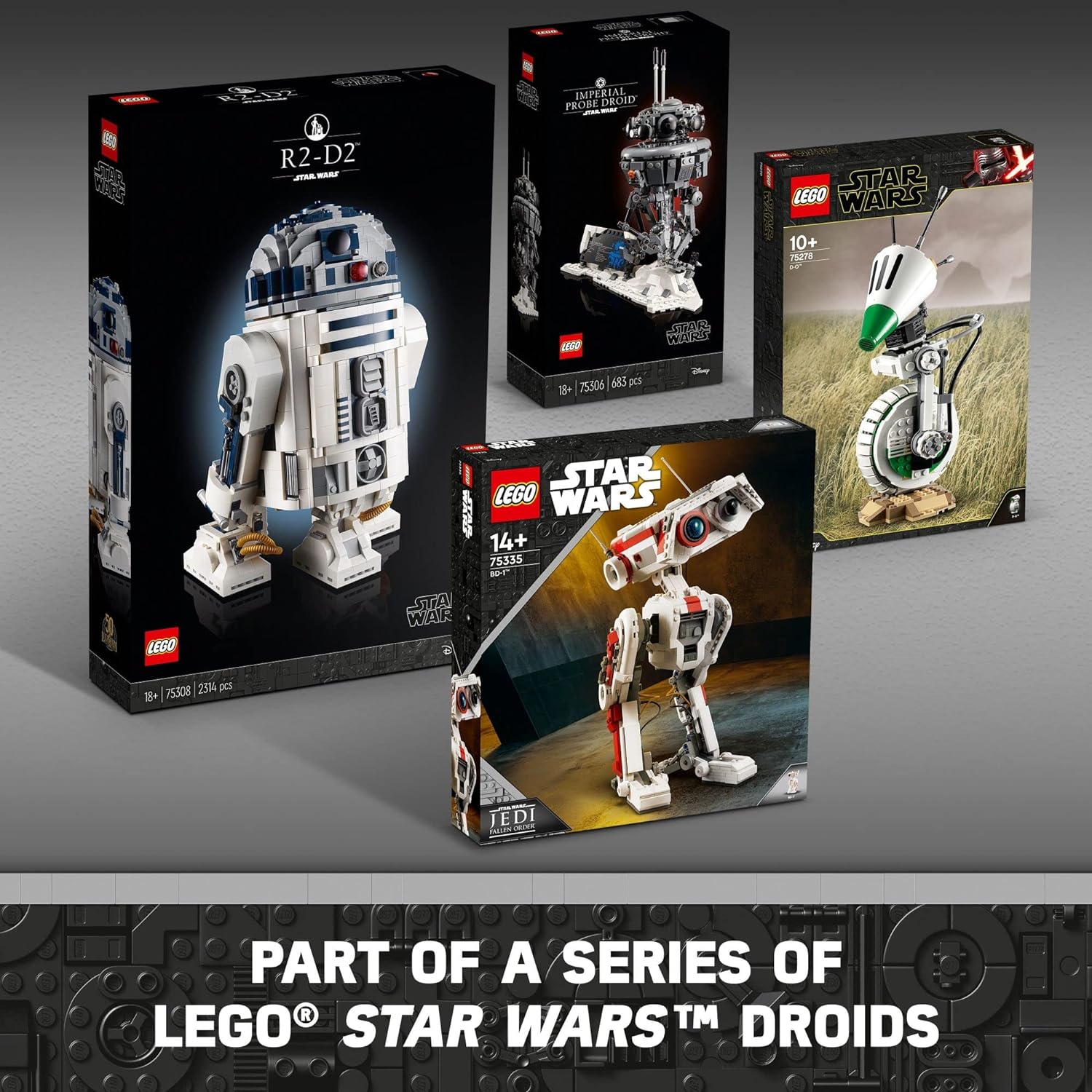 LEGO 75335  Star Wars BD-1 Posable Droid Figure Model Building Kit