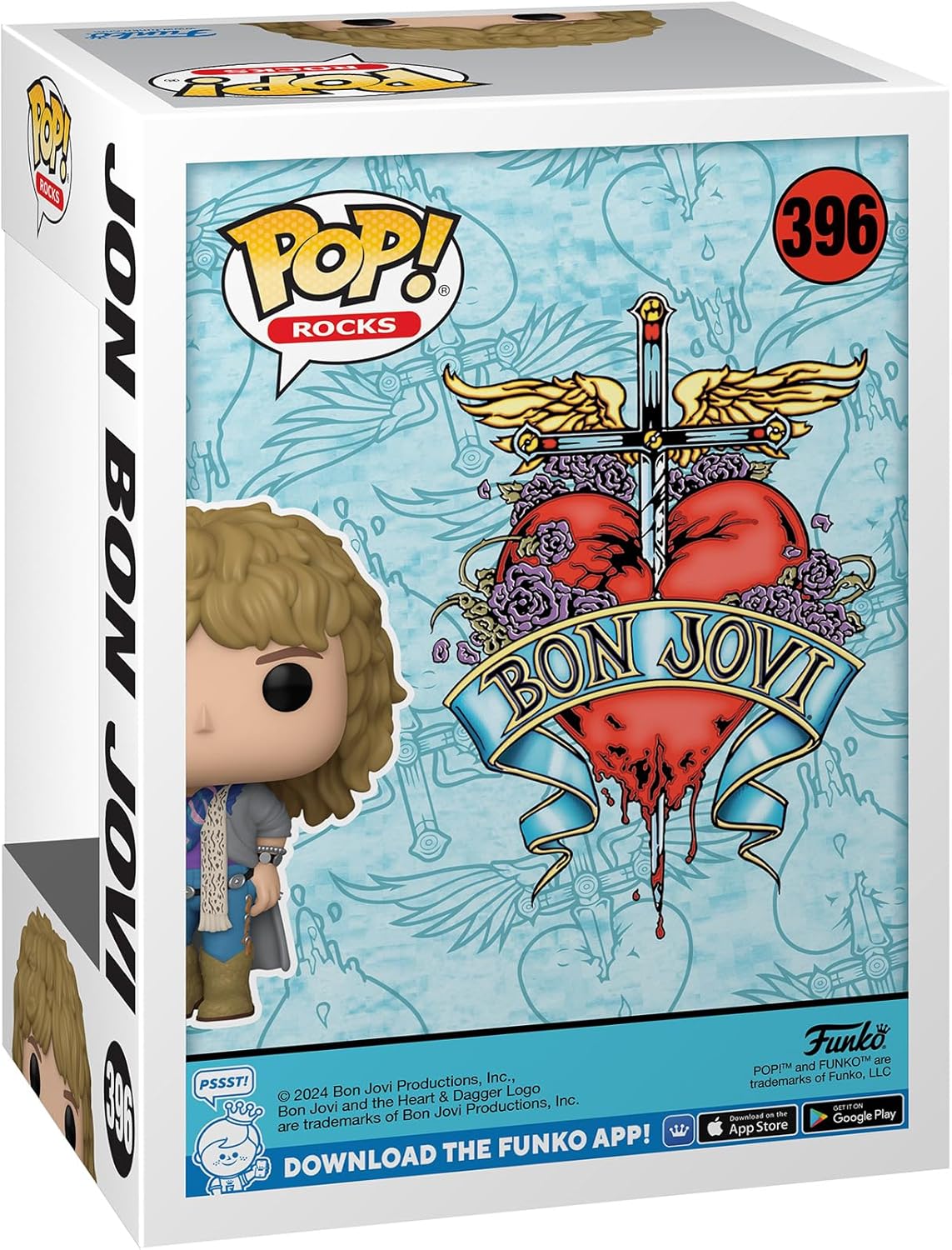 Funko POP! RocksBon Jovi - Jon Bon Jovi Jovi - (1980's)