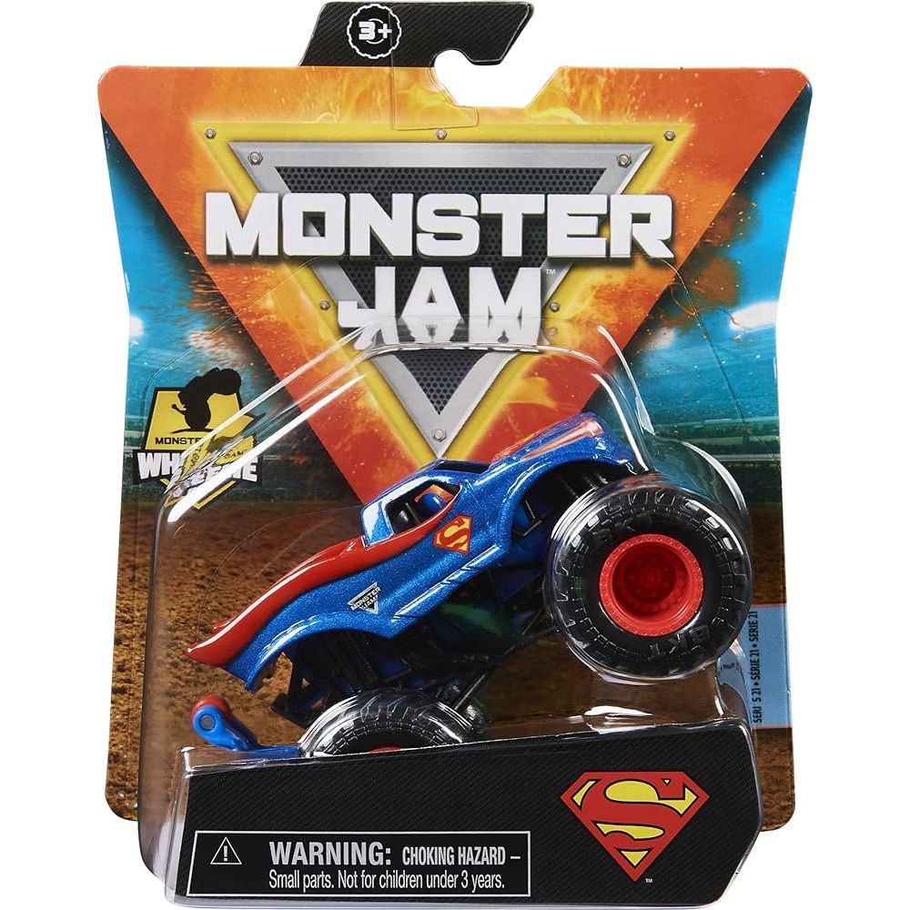 Spin Master Diecast Monster Jam 1:64 scale Truck - Superman