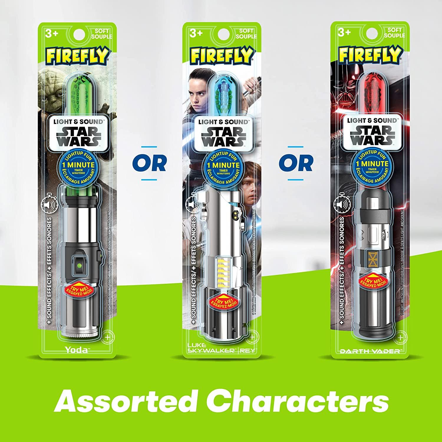 Firefly Clean N' Protect Star Wars Power Toothbrush - Color May Varey - BumbleToys - 5-7 Years, Baby Saftey & Health, Boys, Girls, Pre-Order, star wars, Toothbrush