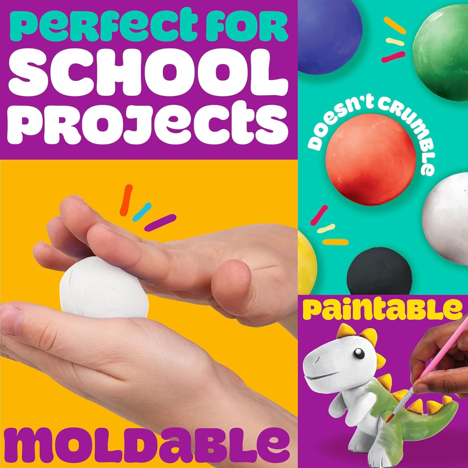 Hasbro Play Doh Air Dry Clay Scented 13 Variety Kit