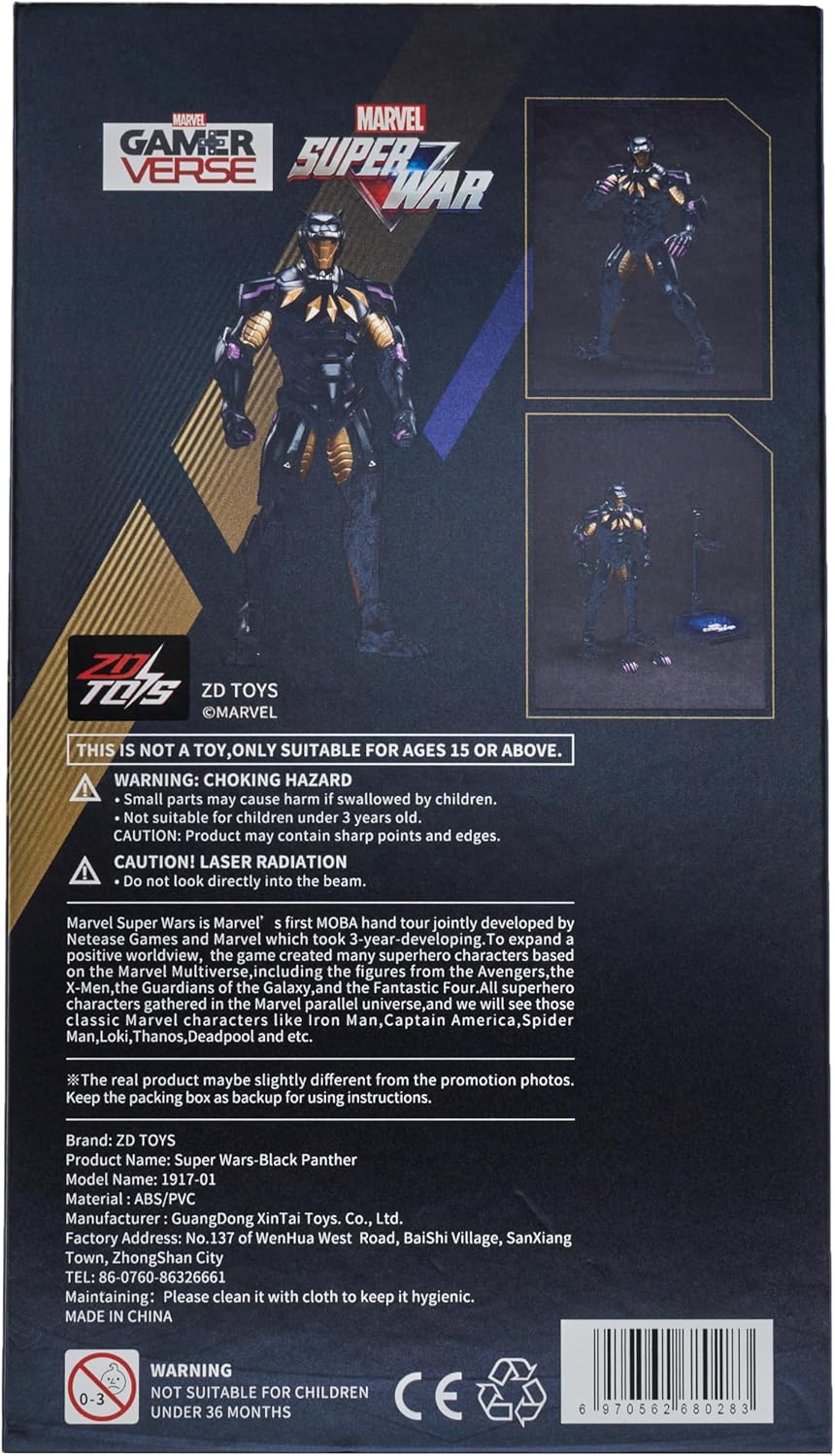 Super Heroes Marvel - Gamerverse Black Panther: Space War Costume Scale 1:10 Collection