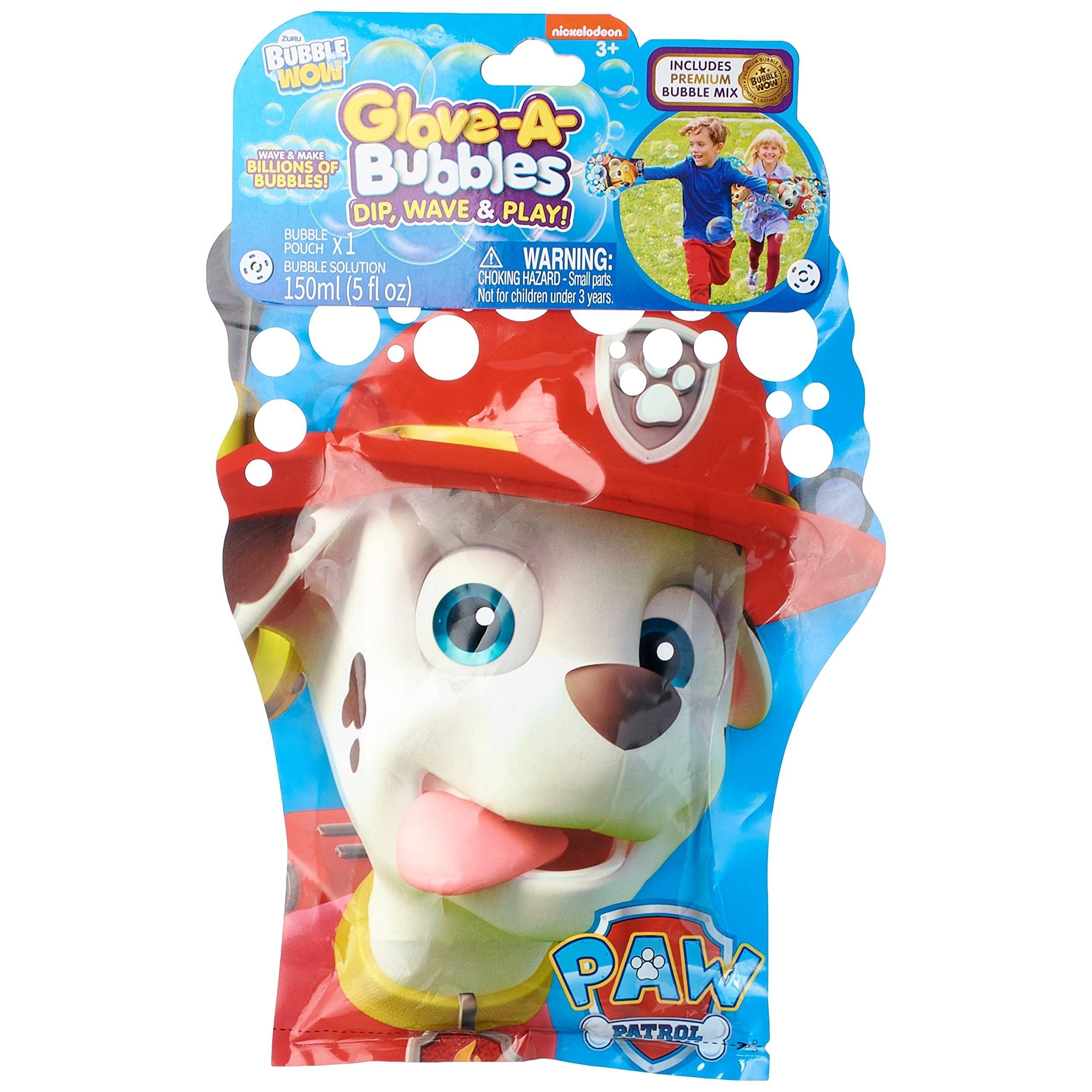 ZURU Glove-A-Bubbles PAW Patrol Marshall Chase Bubble Maker
