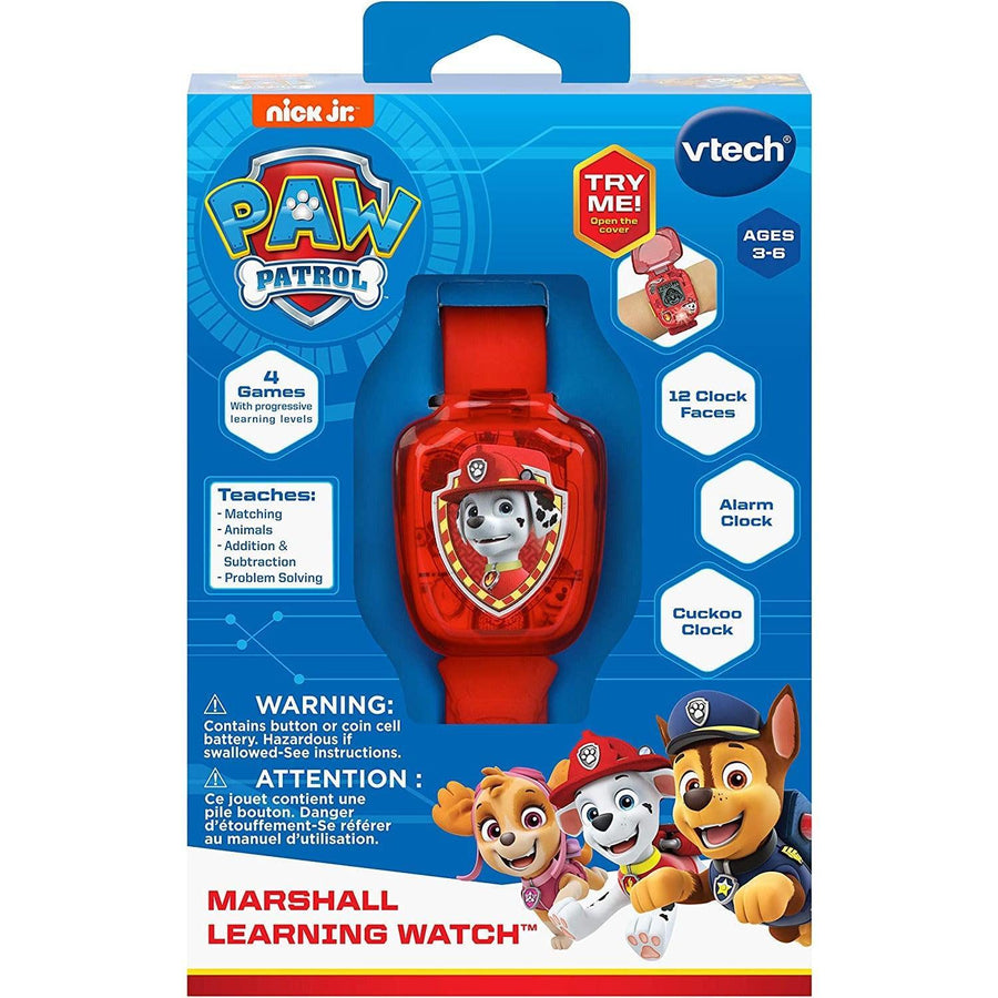 VTech PAW Patrol Marscall Learning Watch - Red