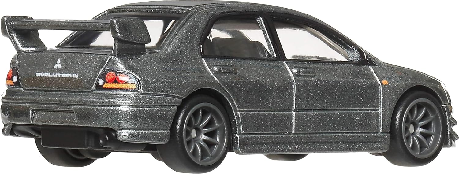 Hot Wheels Premium Car Culture Collectible Toy Car, 1:64 Scale Die-Cast Mitsubishi Lancer Evolution IX