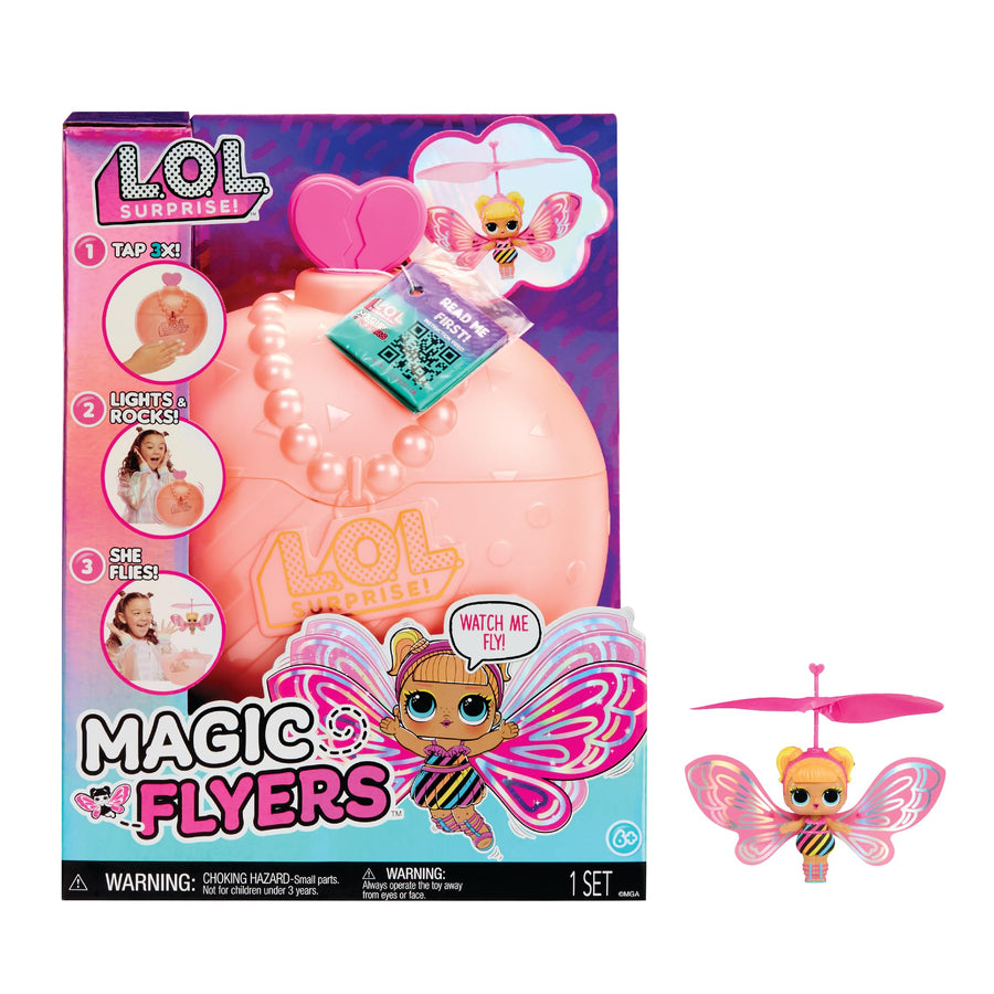 L.O.L. Surprise! Magic Flyers Guided Flight Hand-Sensor Doll – Flutter Star