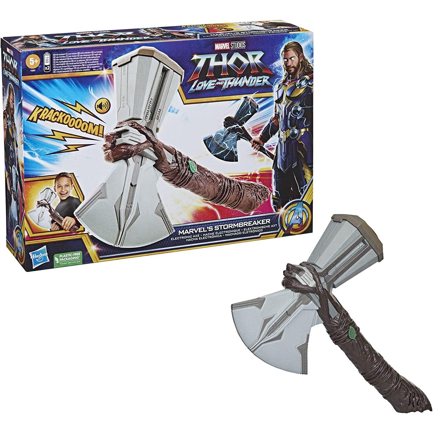 Marvel Studios’ Thor: Love and Thunder Stormbreaker Electronic Axe Thor Roleplay Toy with Sound FX, Toys for Kids Ages 5 and Up - BumbleToys - 8+ Years, 8-13 Years, Action Figures, Avengers, Boys, Figures, LEGO, Marvel, New Arrivals, OXE, Pre-Order, Thor