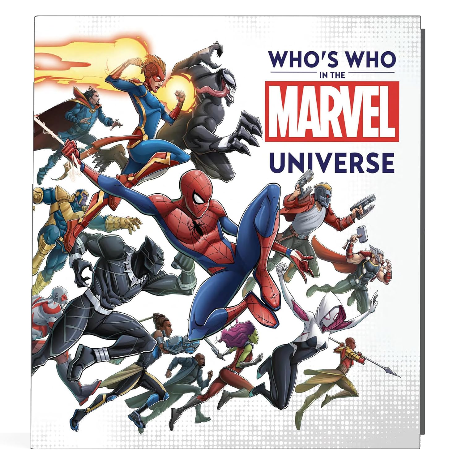 Marvel Who's WHO In The Marvel Universe Paper Cover