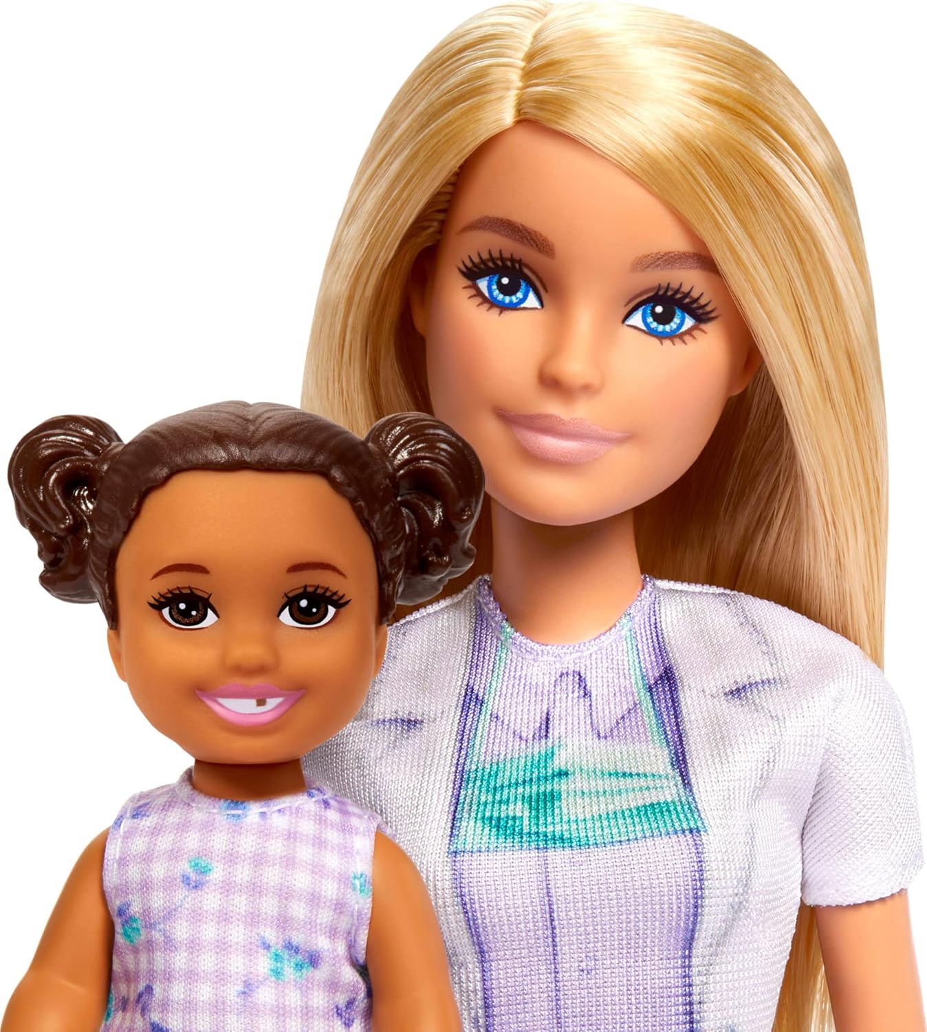 Mattel Barbie Dentist Doll With Blonde Fashion Doll, 1 Kid Doll, Medical Doctor Furniture & Accessories