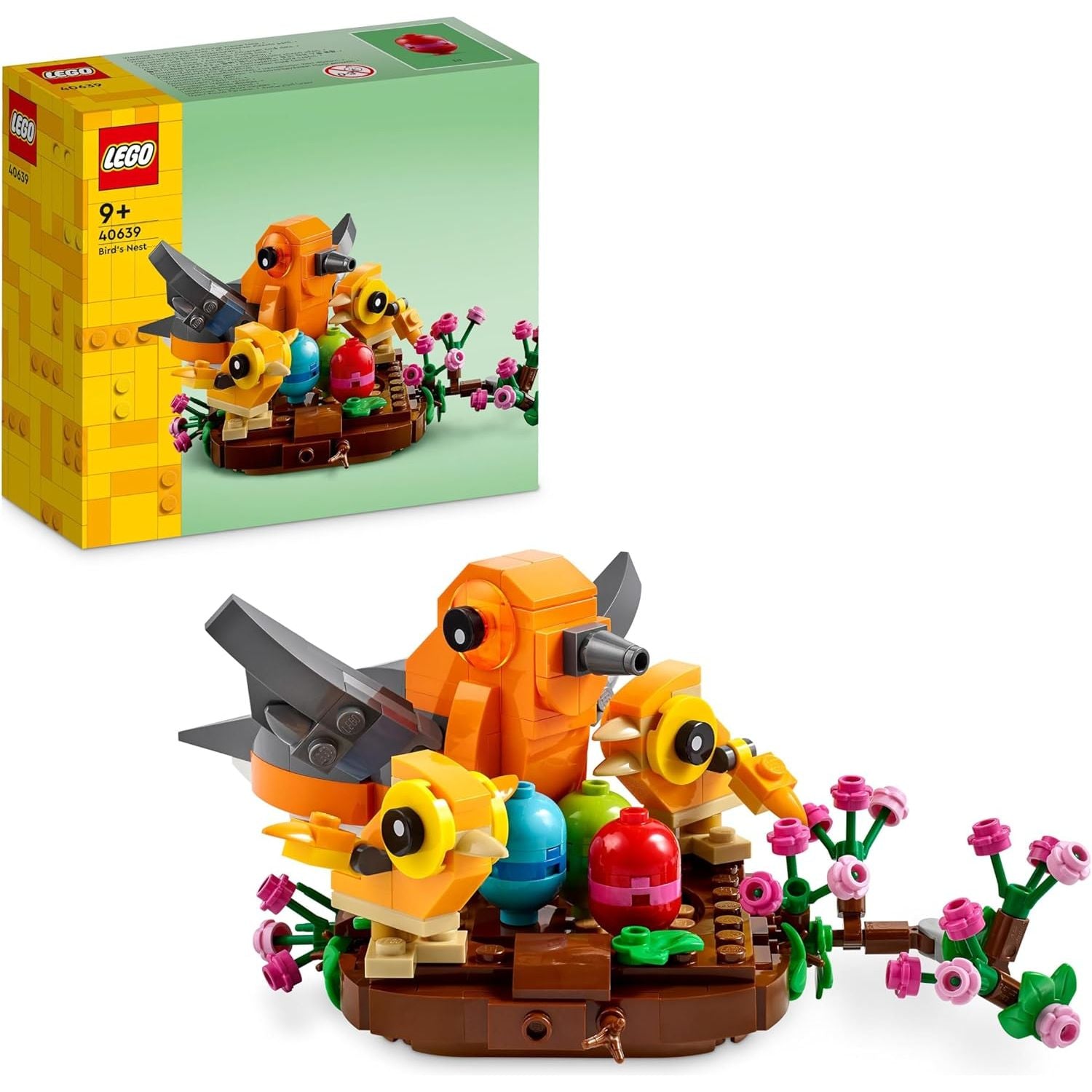 LEGO 40639 Bird’s Nest Building Toy Kit, Makes a Great Easter Basket Filler and Easter Gift.