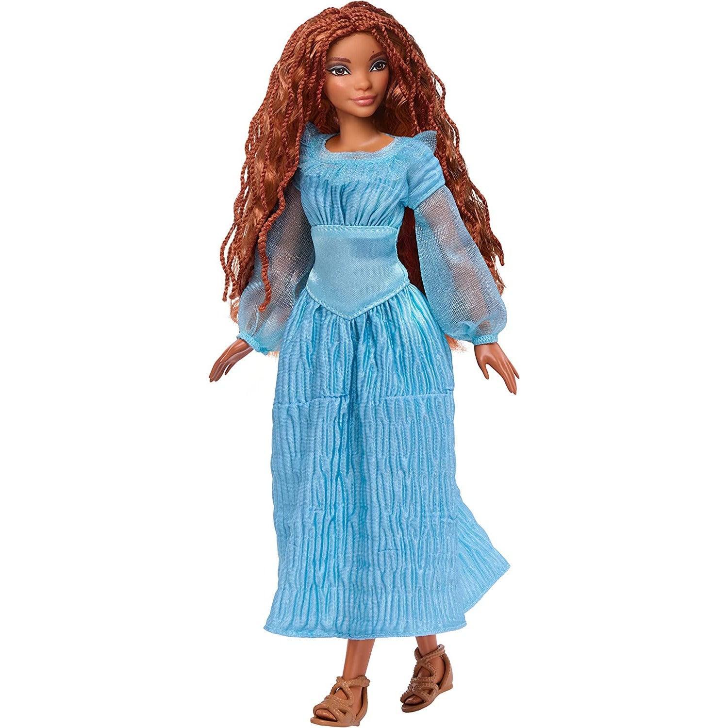 Disney the Little Mermaid Ariel Fashion Doll on Land In Signature Blue Dress - BumbleToys - 5-7 Years, Boys, Disney Princess, dup-review-publication, Fashion Dolls & Accessories, Girls, Mattel, Pre-Order