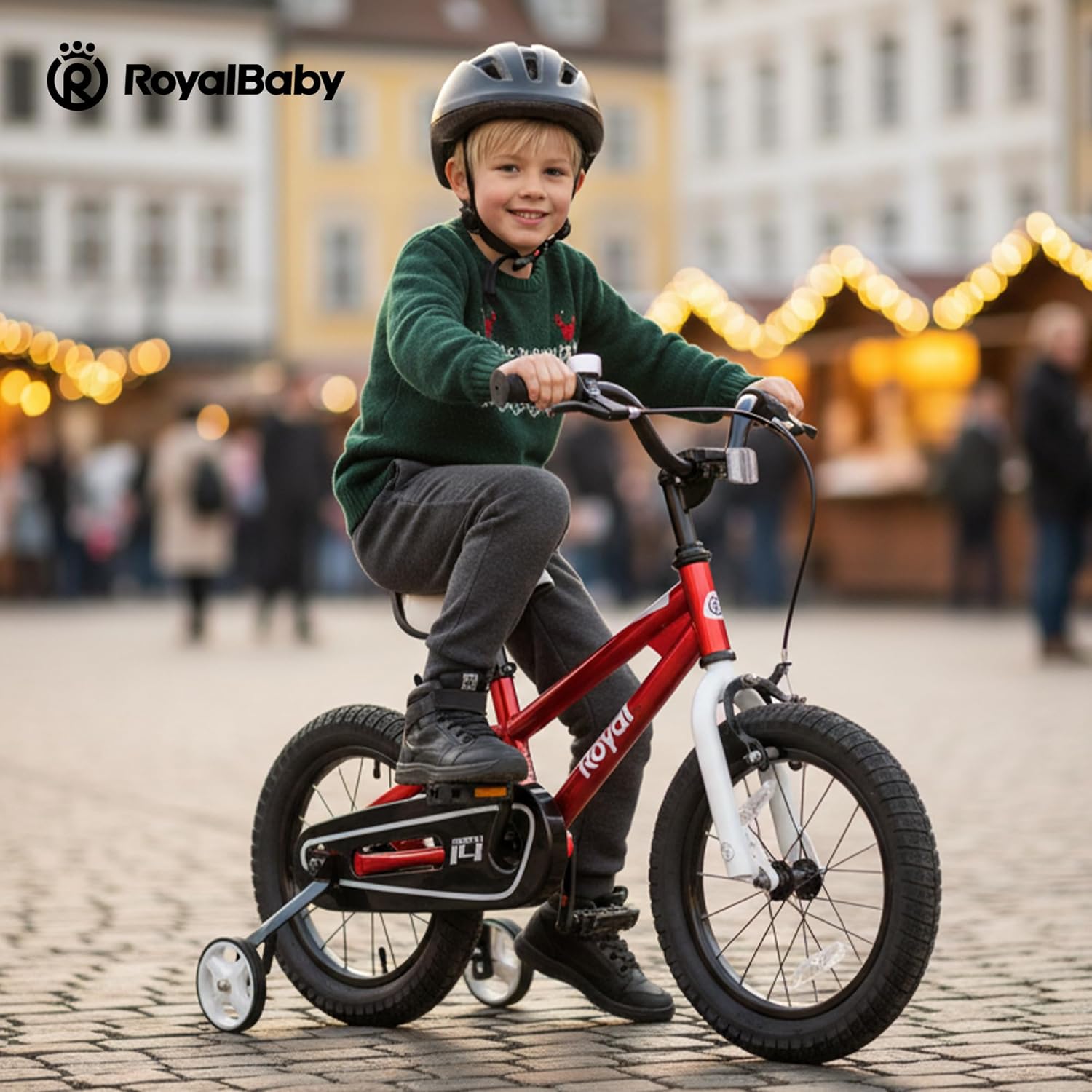 RoyalBaby Freestyle 12-Inch Kids Bicycle for Boys & Girls