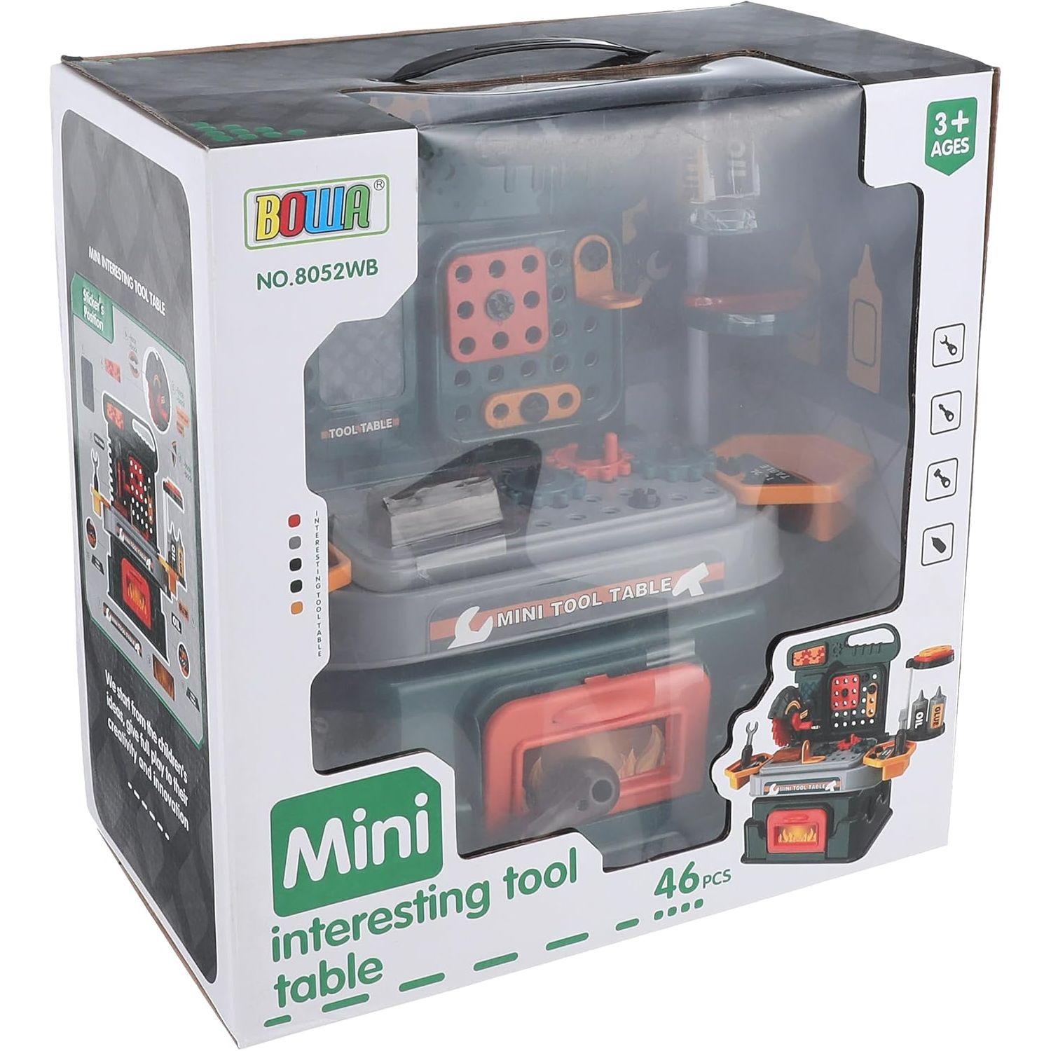 Bowa Mini Interesting Tools Table Set, 46pcs - 8052WB