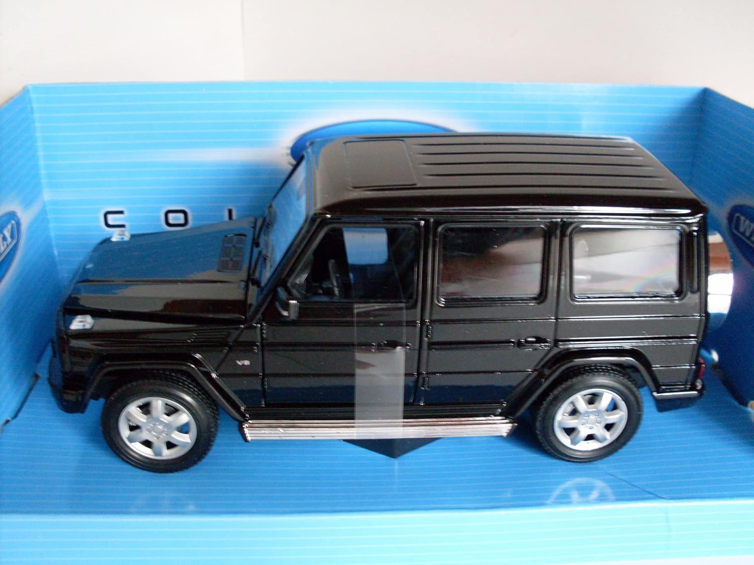 Welly Nex Die-Cast Metal Model Car 1:24- F/W Die Cst Mercedes- Nbenz G-Class Wb Black