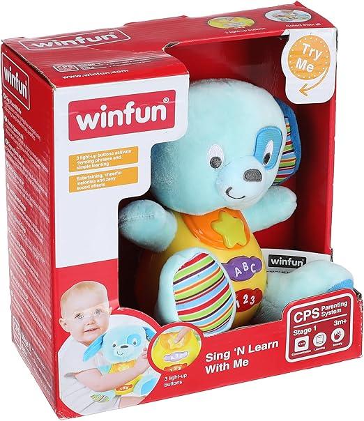 Win Fun Sing'N Learn-Blueberry Pup