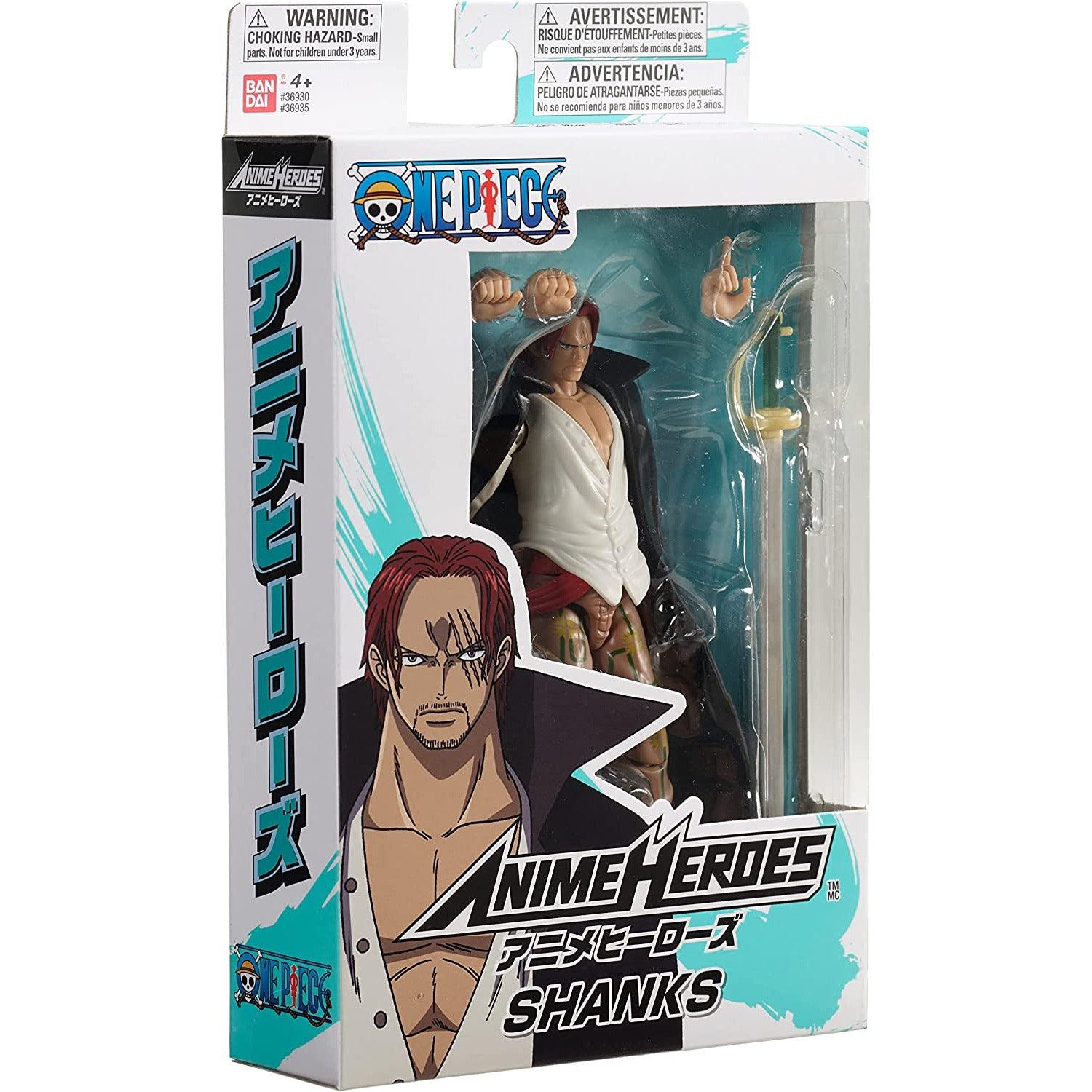 ANIME HEROES One Piece Shanks Figure - BumbleToys - 6+ Years, 6-8 years, Action Figures, Boys, Characters, Figures, Heroes, OXE, Pre-Order
