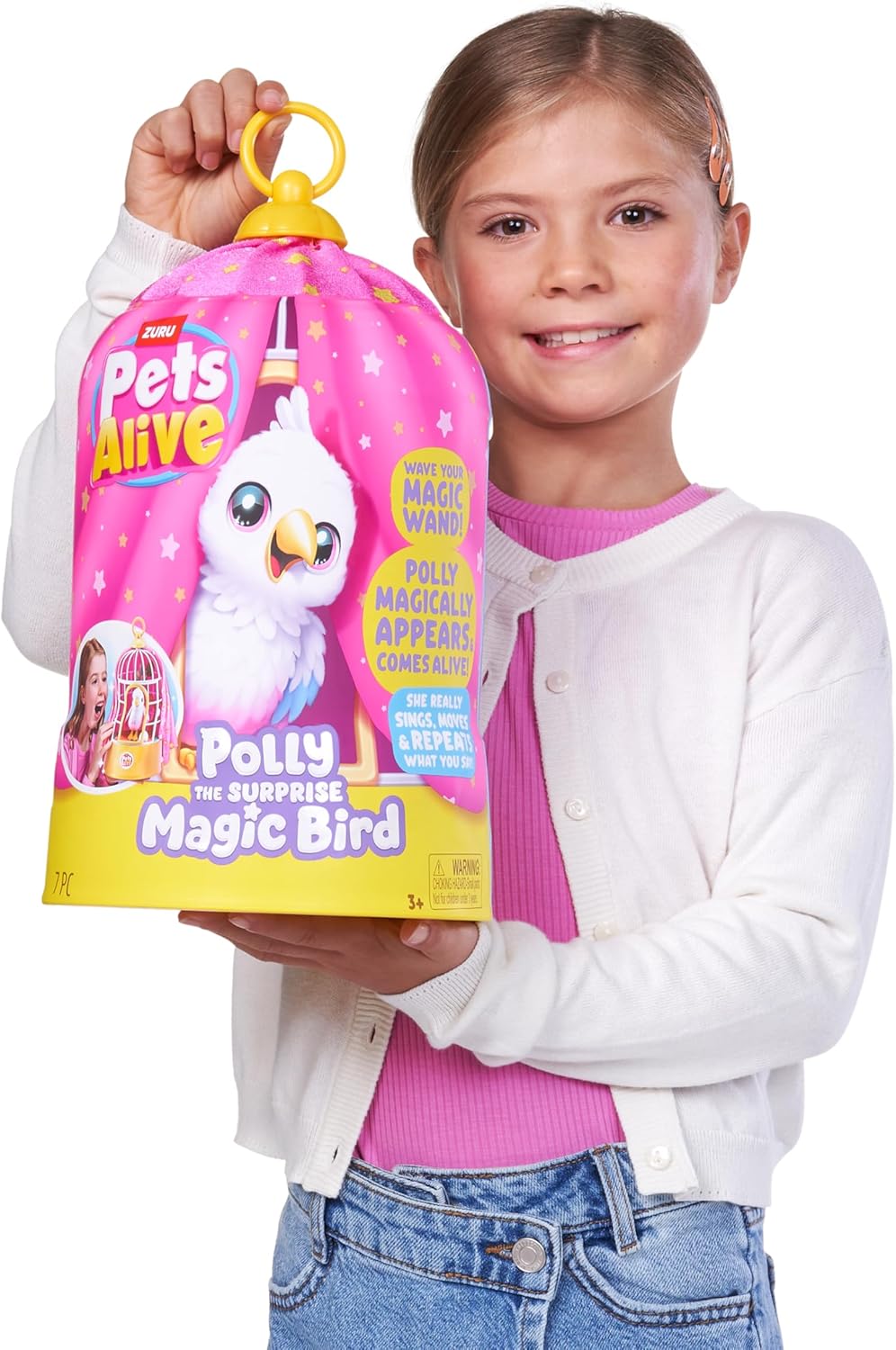 Zuru Pets Alive Polly The Magic Bird من ZURU، طائر أليف آلي لعبة
