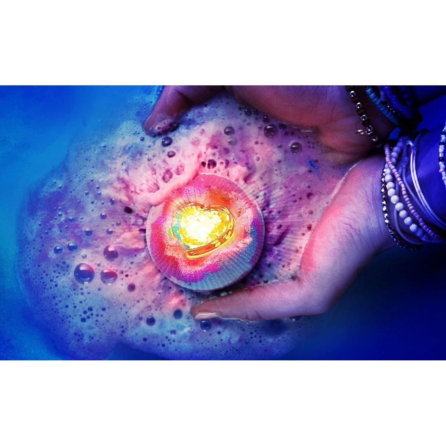 كانال تويز سو بومب تضيء كرات الاستحمام الفوارة، عبوة من قطعتين