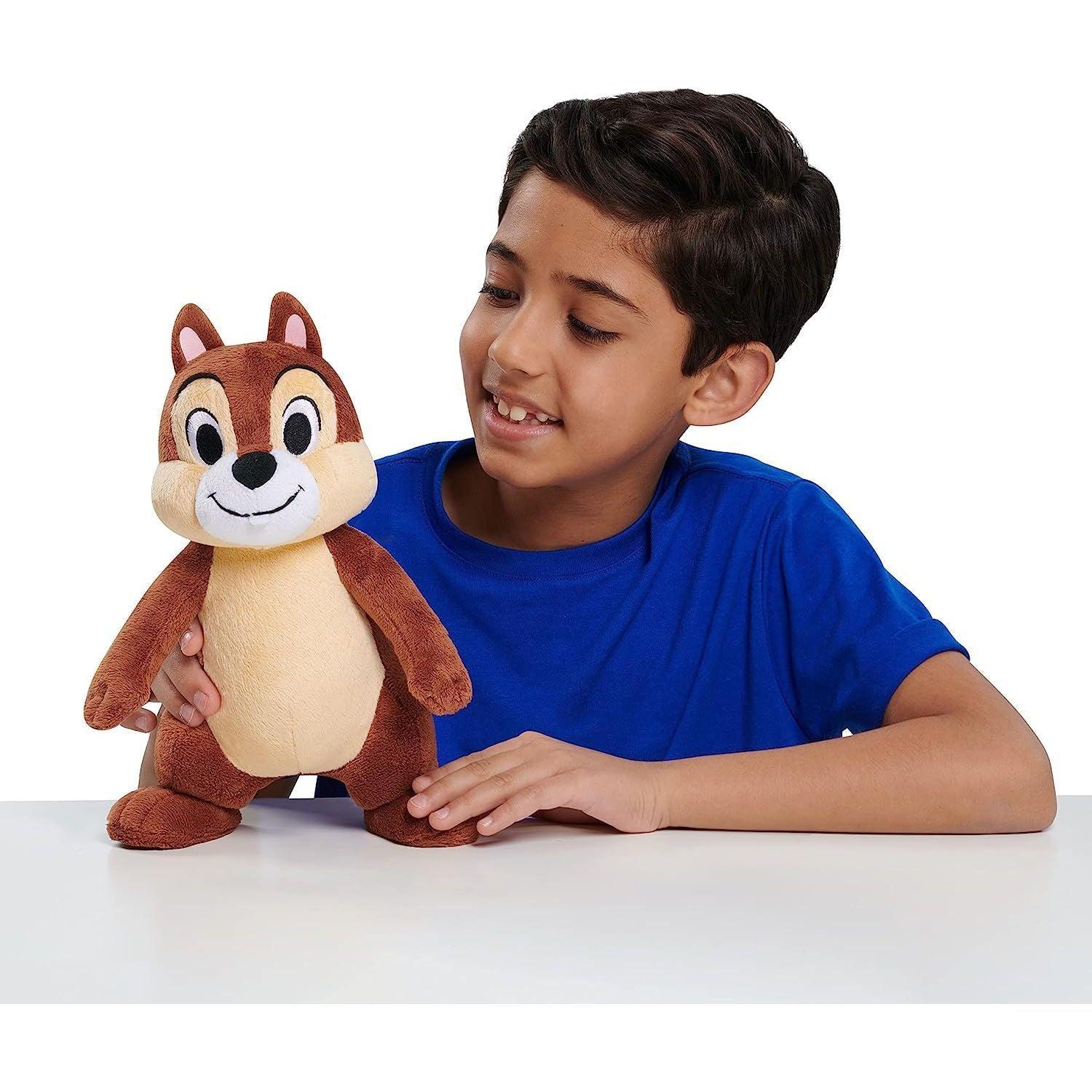 Disney Classics Chip 11.5-inch Large Plush Stuffed Animal, Officially ...
