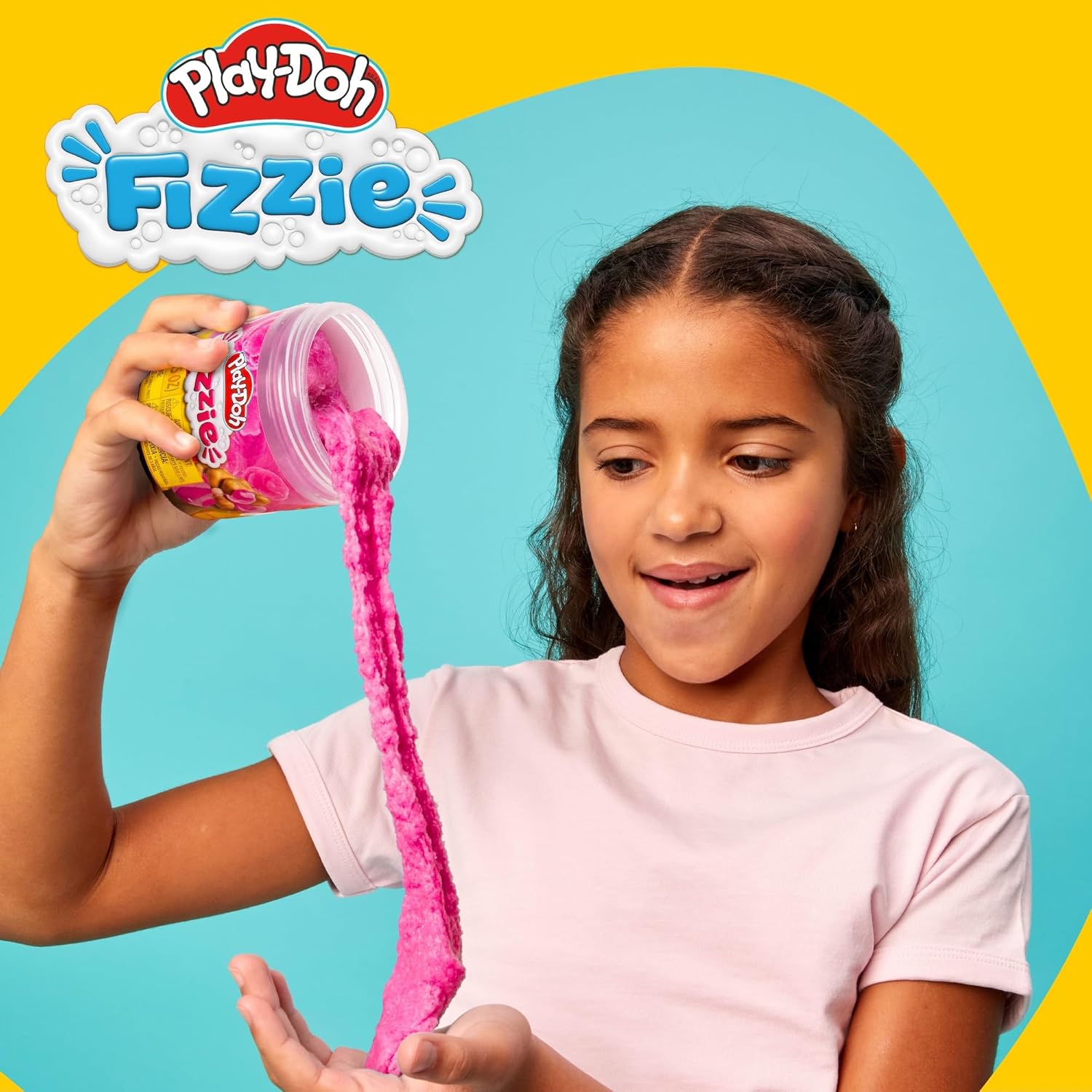 Hasbro Play Doh Fizzie Slime - Pink Lemonade