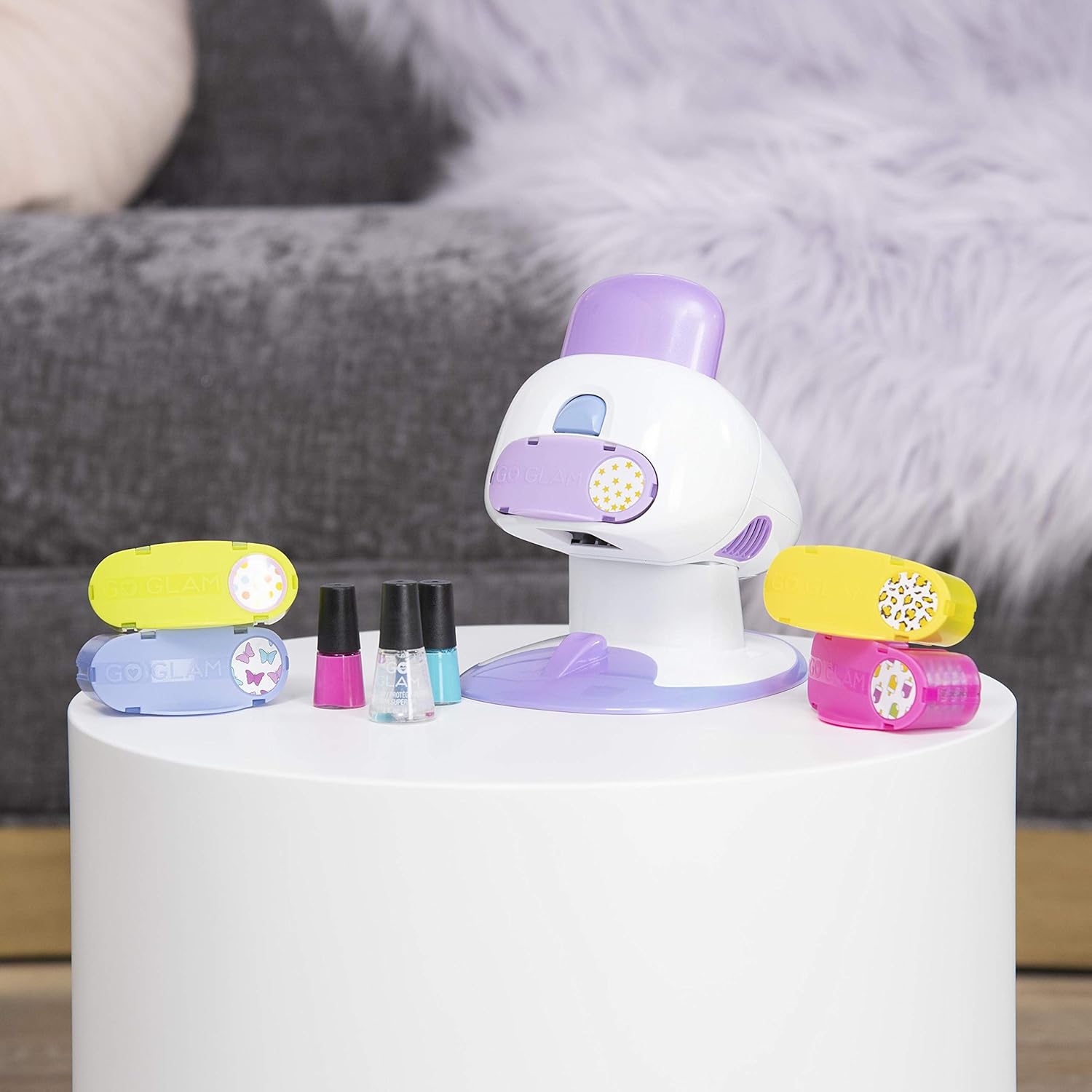 Cool Maker GO GLAM Nail Salon for Manicures and Pedicures with 5 Patterns and Nail Dryer