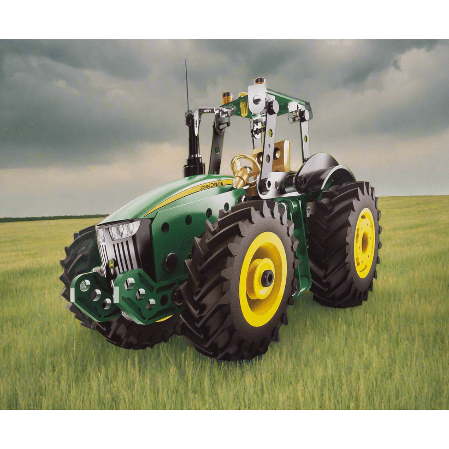 Meccano Set 18302 John Deere 8R Series Tractor Engineering & Robotics Steam