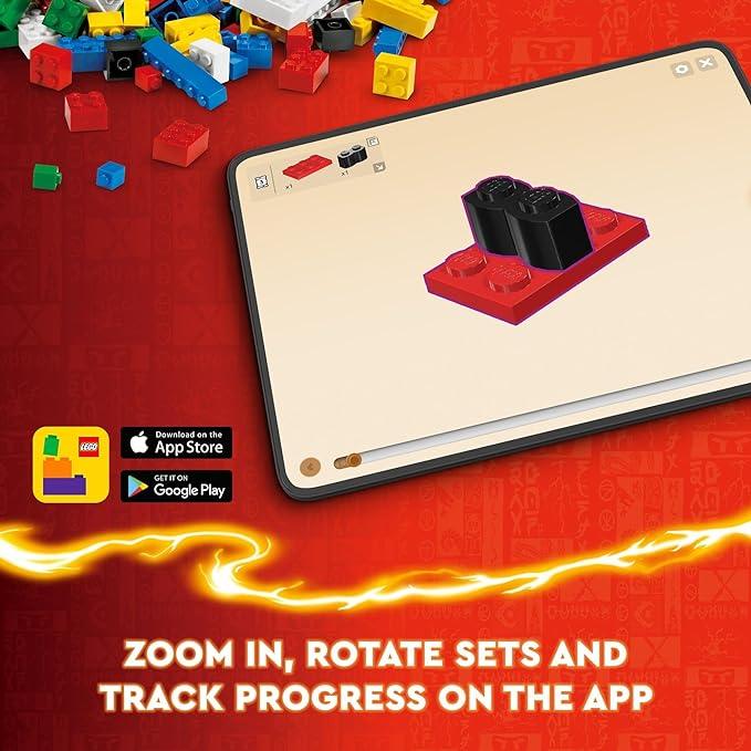 LEGO 71817 NINJAGO Lloyd’s Elemental Power Mech Customizable Battle Toy with 3 Ninja Action Figures, Adventure Playset for Boys and Girls, Ninja Gift Idea for Kids Ages 7 and Up