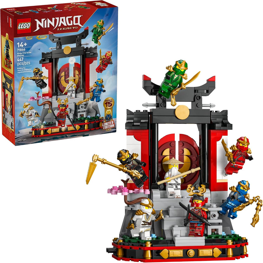 LEGO NINJAGO Ninja Character Display 15th Anniversary 71866 Building Set