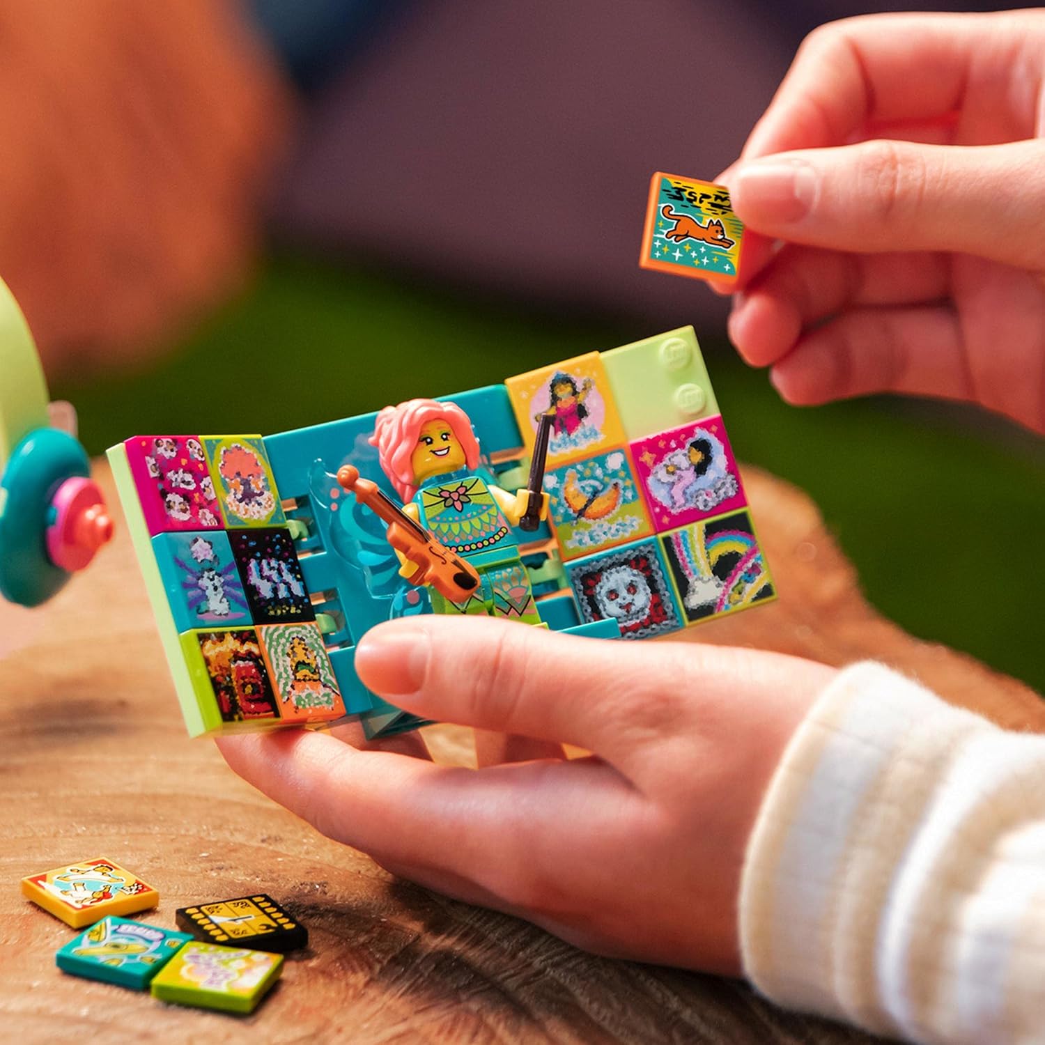 LEGO 43110 VIDIYO Folk Fairy BeatBox Music Video Maker Musical Toy for Kids, Augmented Reality Set with App