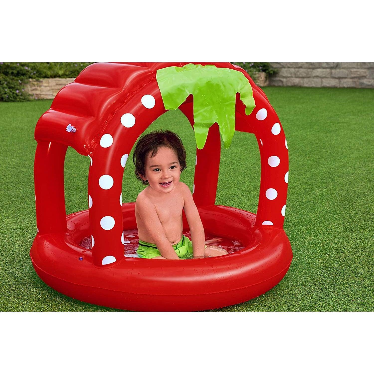 Bestway 52387 Very Berry Baby Pool 91 x 91 x 91 cm – BumbleToys