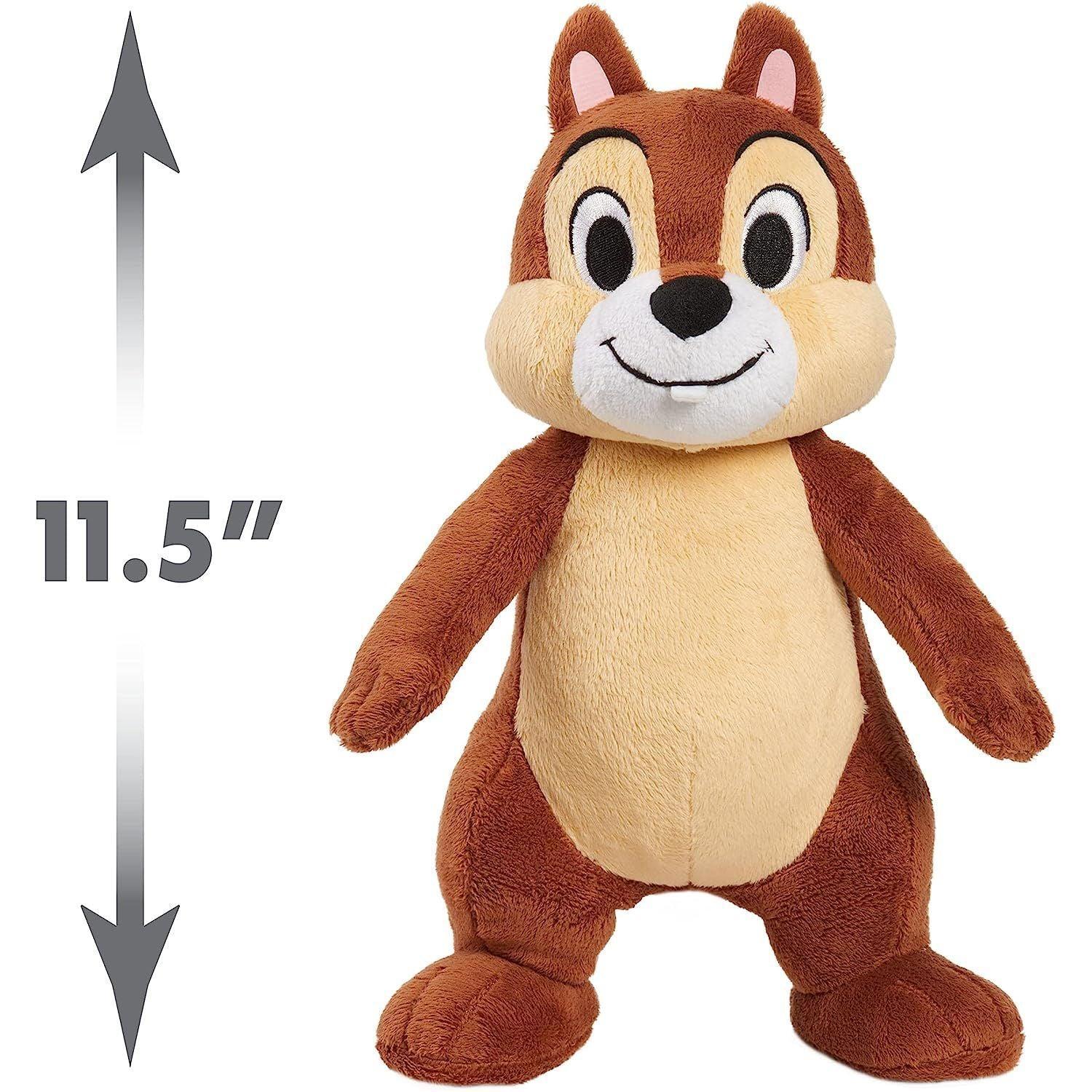 Disney Classics Chip 11.5-inch Large Plush Stuffed Animal, Officially Licensed Kids Toy - BumbleToys - 2-4 Years, 4+ Years, Characters, Girls, OXE, plush, Pre-Order