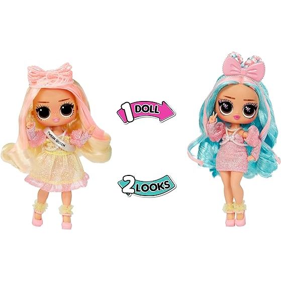 L.O.L. Surprise! Tweens Surprise Swap Braids-2-Waves Winnie Fashion Doll with 20+ Surprises Including Styling Head and Fabulous Fashions and Accessories – Great Gift for Kids Ages 4+