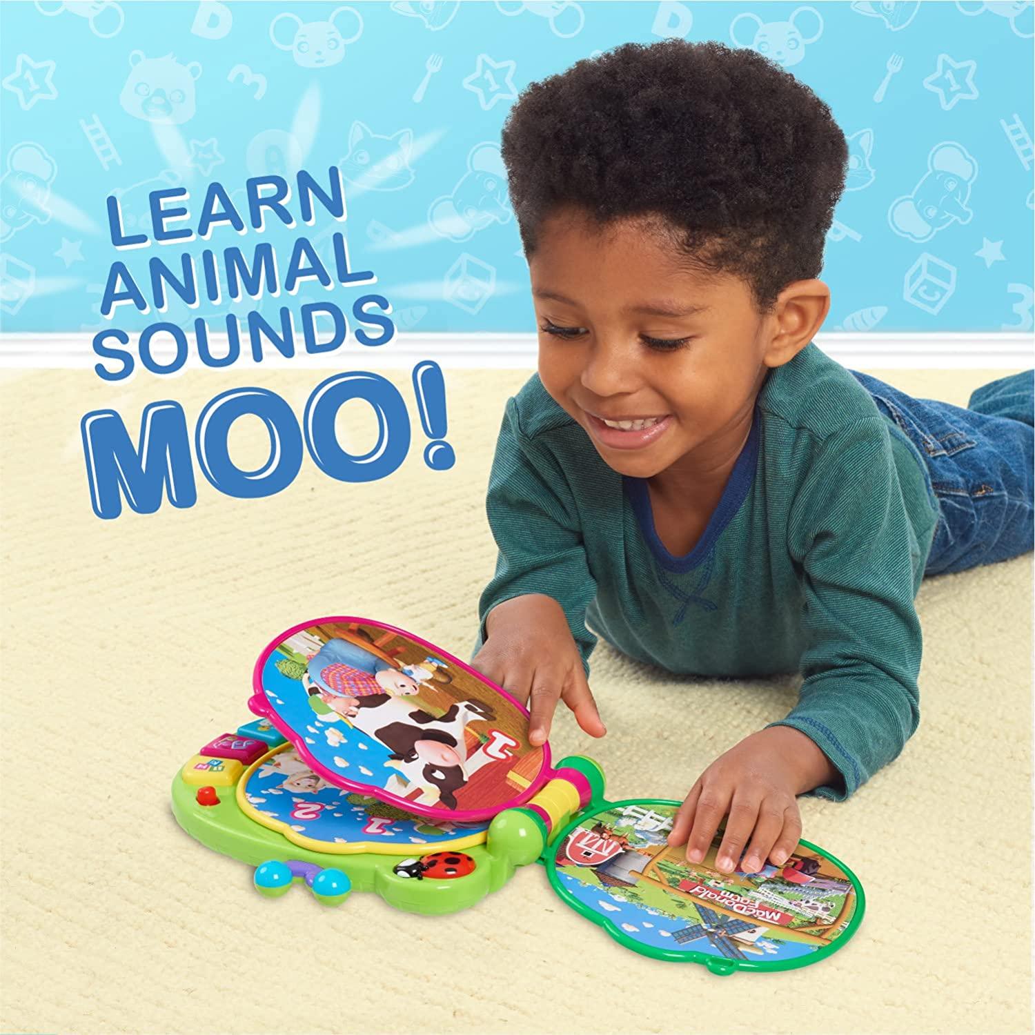 CoComelon Learning Book Interactive Toy for Toddlers with 3 Learning Modes