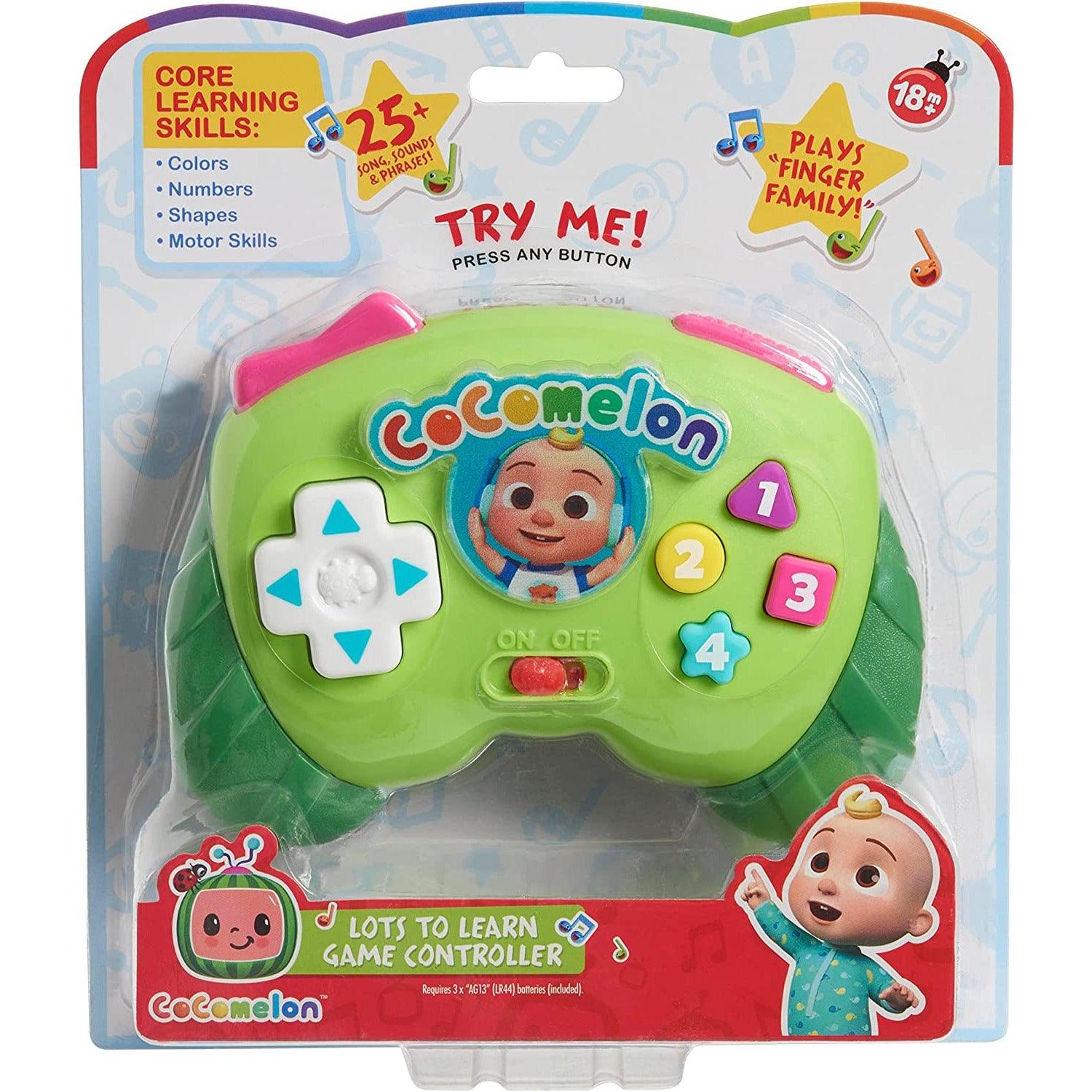 CoComelon Lots to Learn Game Controller, Easter Basket Stuffers - BumbleToys - 0-24 Months, Action Figures, Boys, Musical Instruments, OXE, Phone, Pre-Order