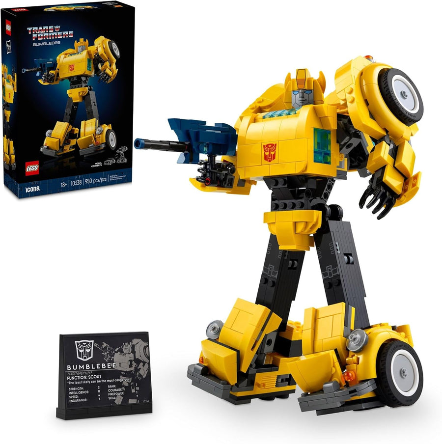 LEGO Icons  Transformers Bumblebee Action Figure (10338)