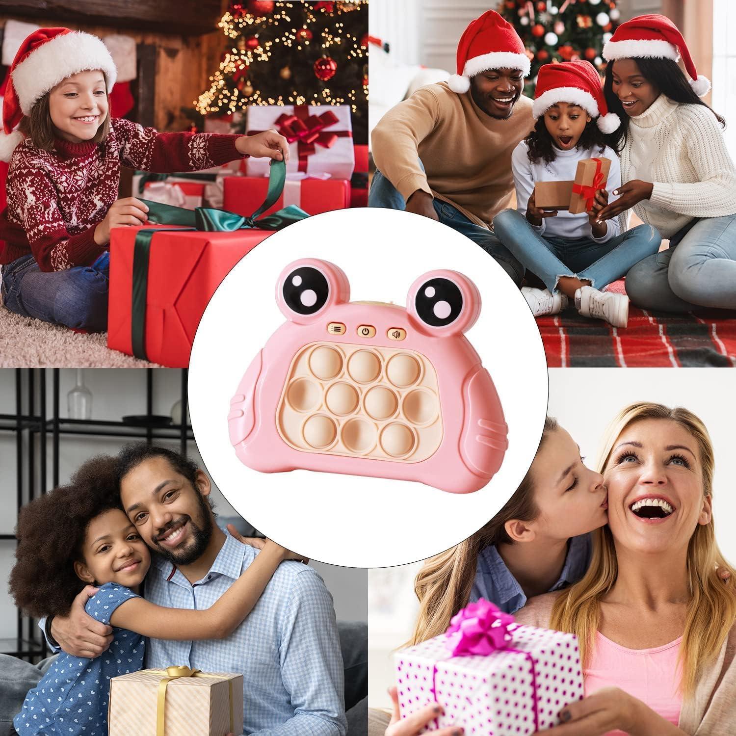 لعبة الدفع السريع الذكية للأطفال، لعبة بوبيت فيدجيت، بوب إت، المنبثقة، لعبة بناء الذاكرة، لعبة القضاء على التوتر، لعبة فيدجيت - وردي