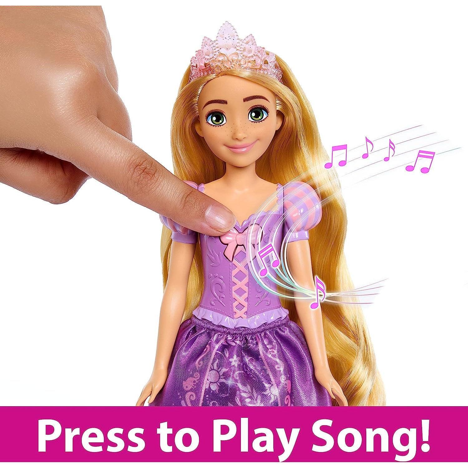 Disney Princess by Mattel Singing Rapunzel Doll in Signature Clothing, Sings “When Will My Life Begin?” from the Disney Movie Tangled - BumbleToys - 5-7 Years, Boys, Disney Princess, Fashion Dolls & Accessories, Girls, Mattel, Pre-Order