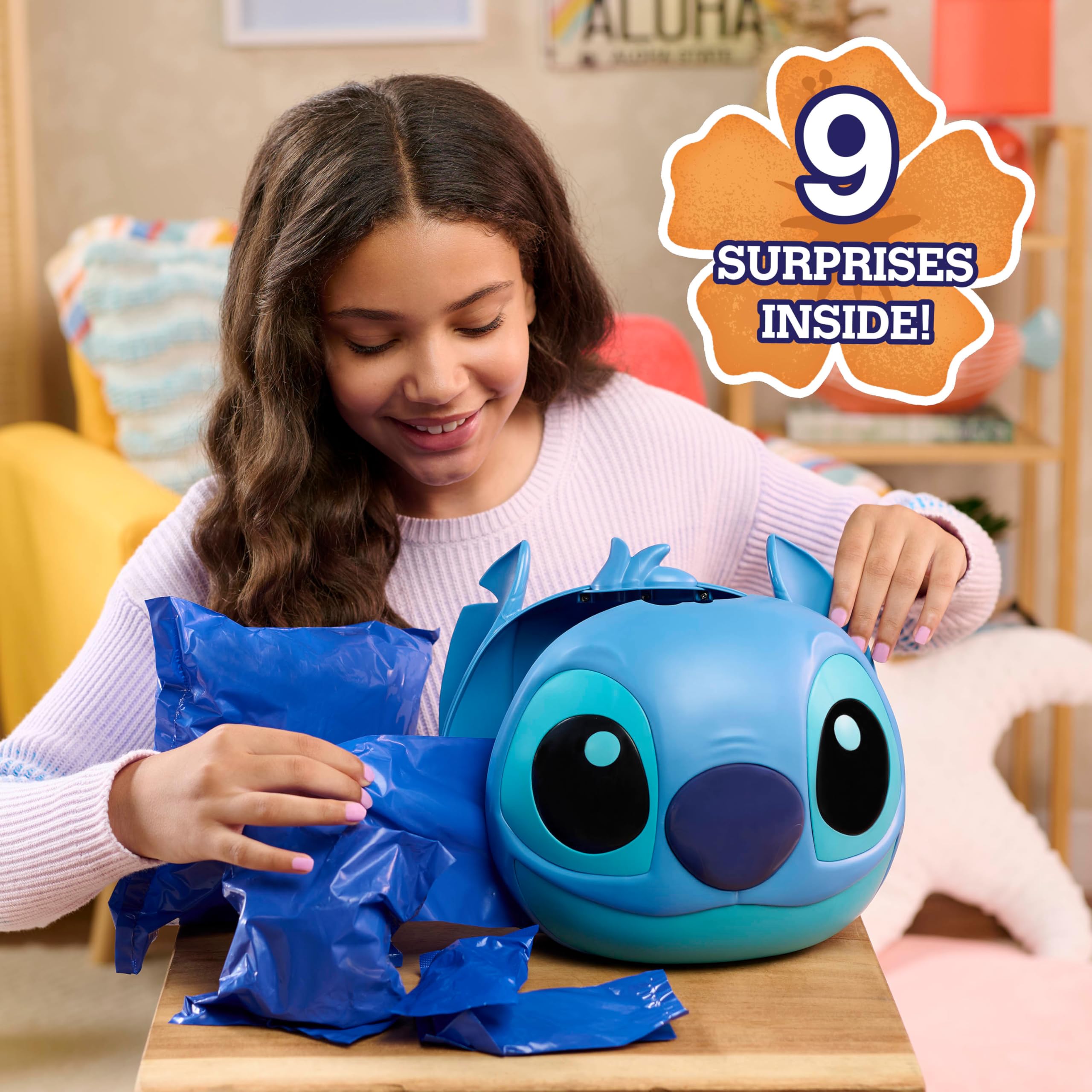 Just Play Disney Stitch Jumbo Mystery Capsule